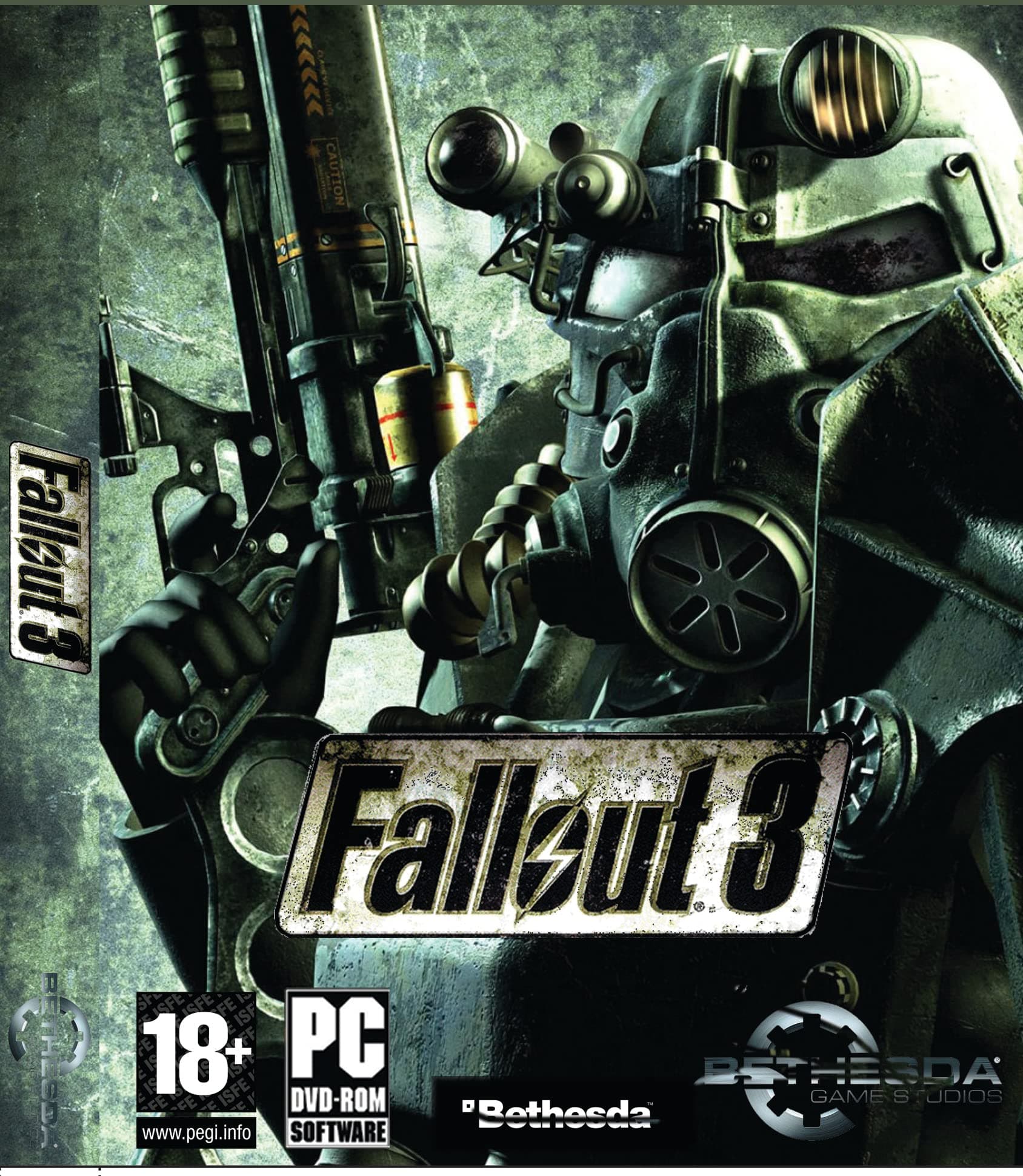 ADGAMES Fall-out 3 PC Game DVD PC Game DVD Full Setup (offline) (no internet required) Physical Disc
