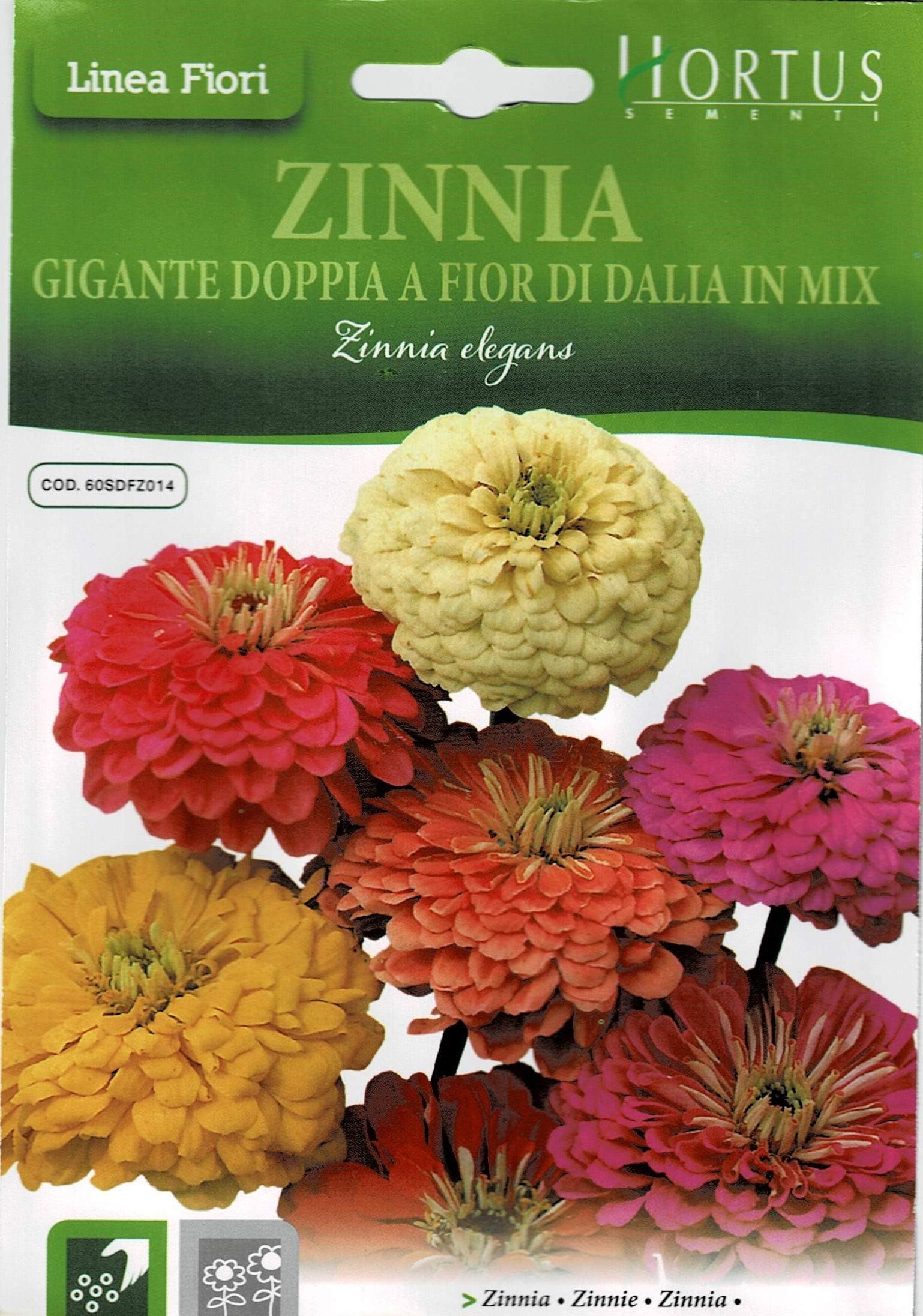 Hortus Zinnia Mix Seeds