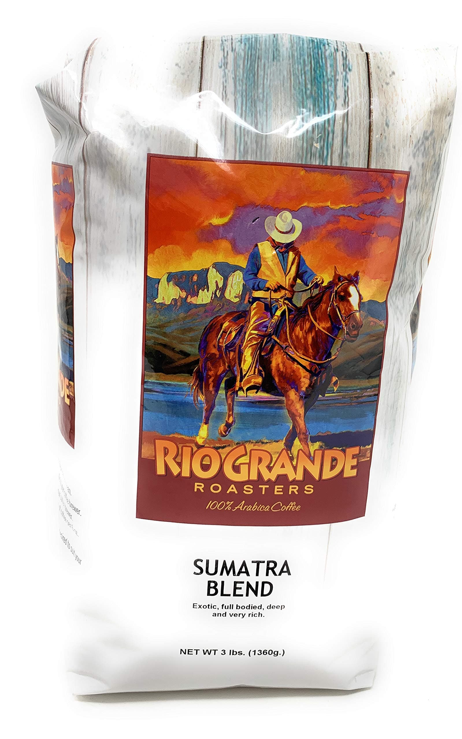 Rio Grande Roasters Sumatra Blend Coffee 3 lb.
