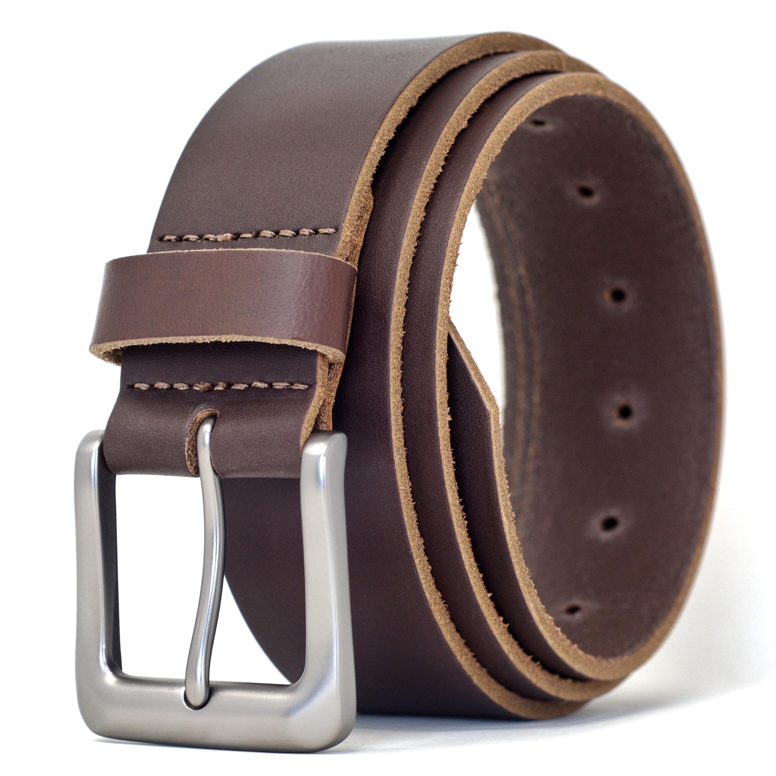 Made in England 38mm Full Hide Leather Belt