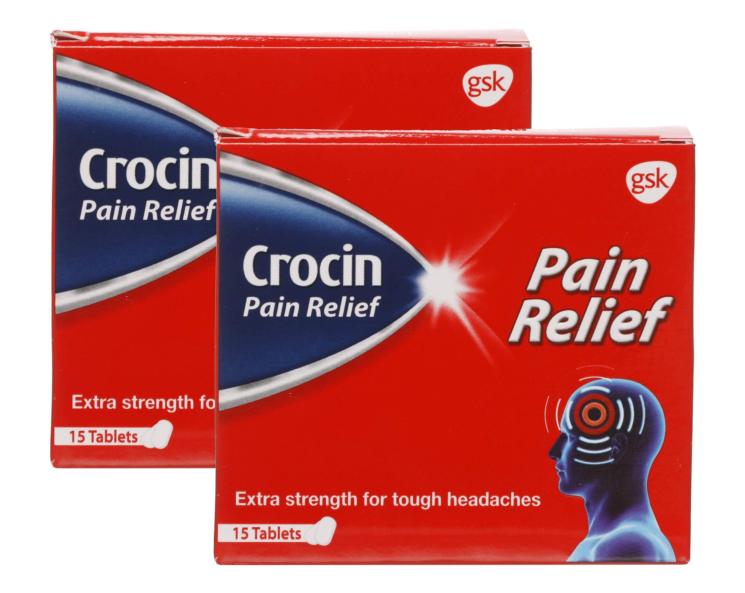 Pain Relief - 15 tablets (pack of 2)