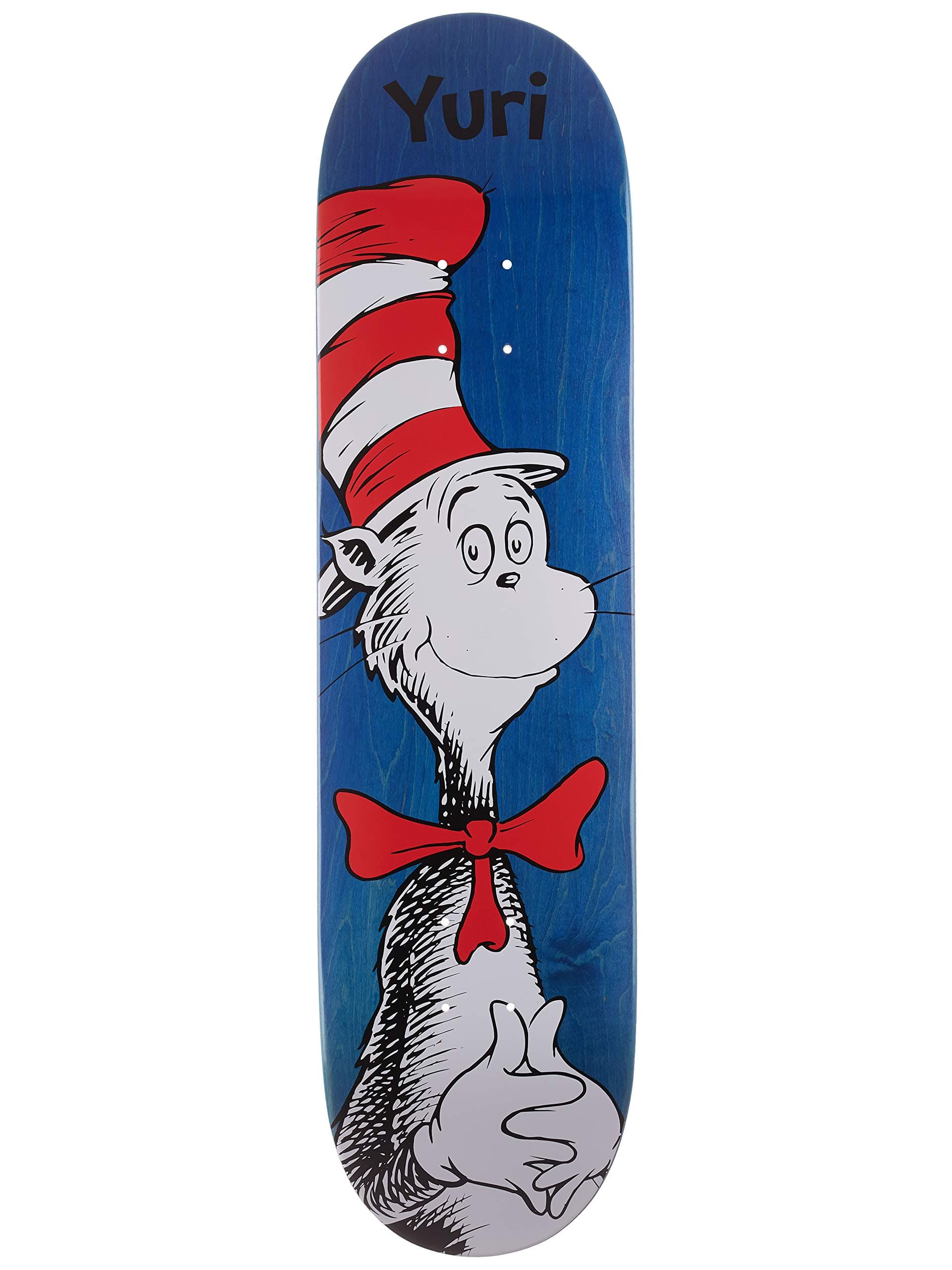 Almost Skateboard Deck Dr. Seuss Cat in The Hat Facchini 8.0"