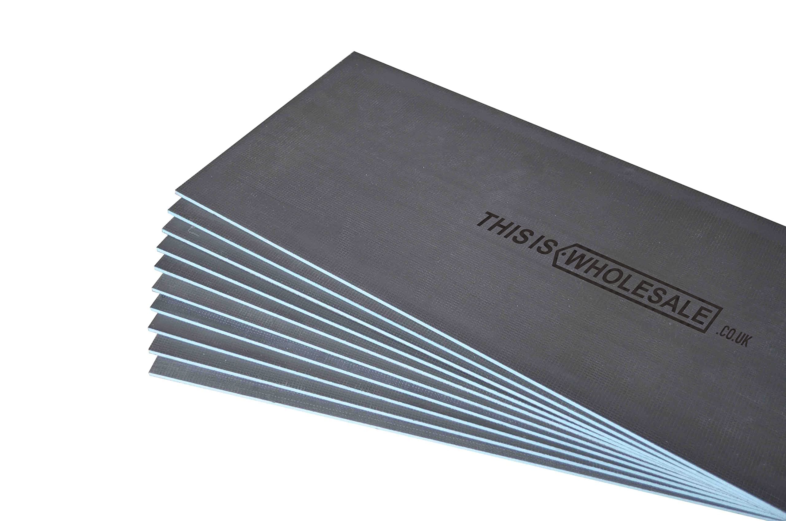 Tile Backer Board 6MM / 10MM / 12MM - Floor OR Wall Rigid Hard Insulation UNDERFLOOR Heating Cement Tile Backer Board 1200MM X 600MM (6MM Pack of 5 Boards)