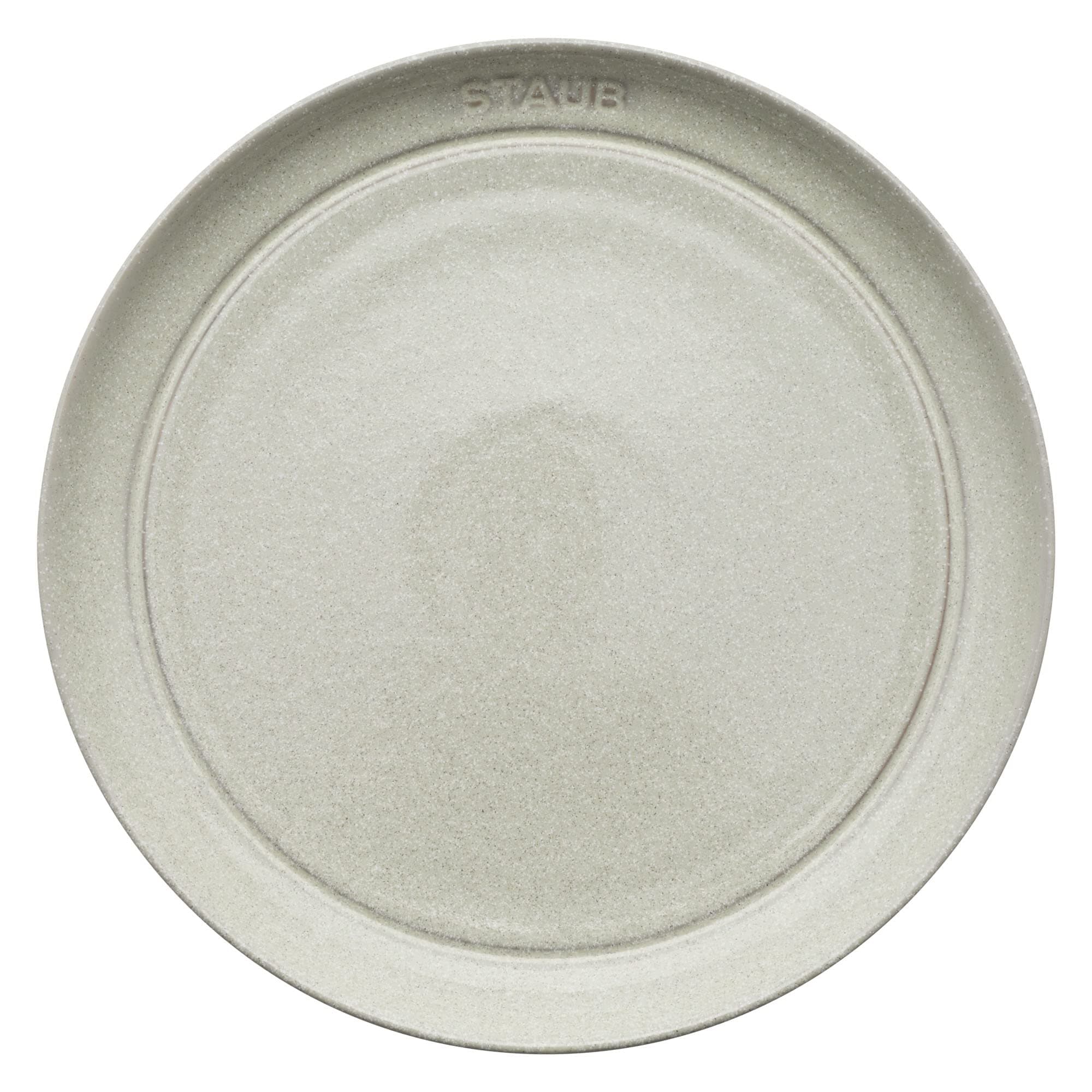 STAUBCeramic Dinnerware 4-pc 9-inch Salad Plate Set - White Truffle