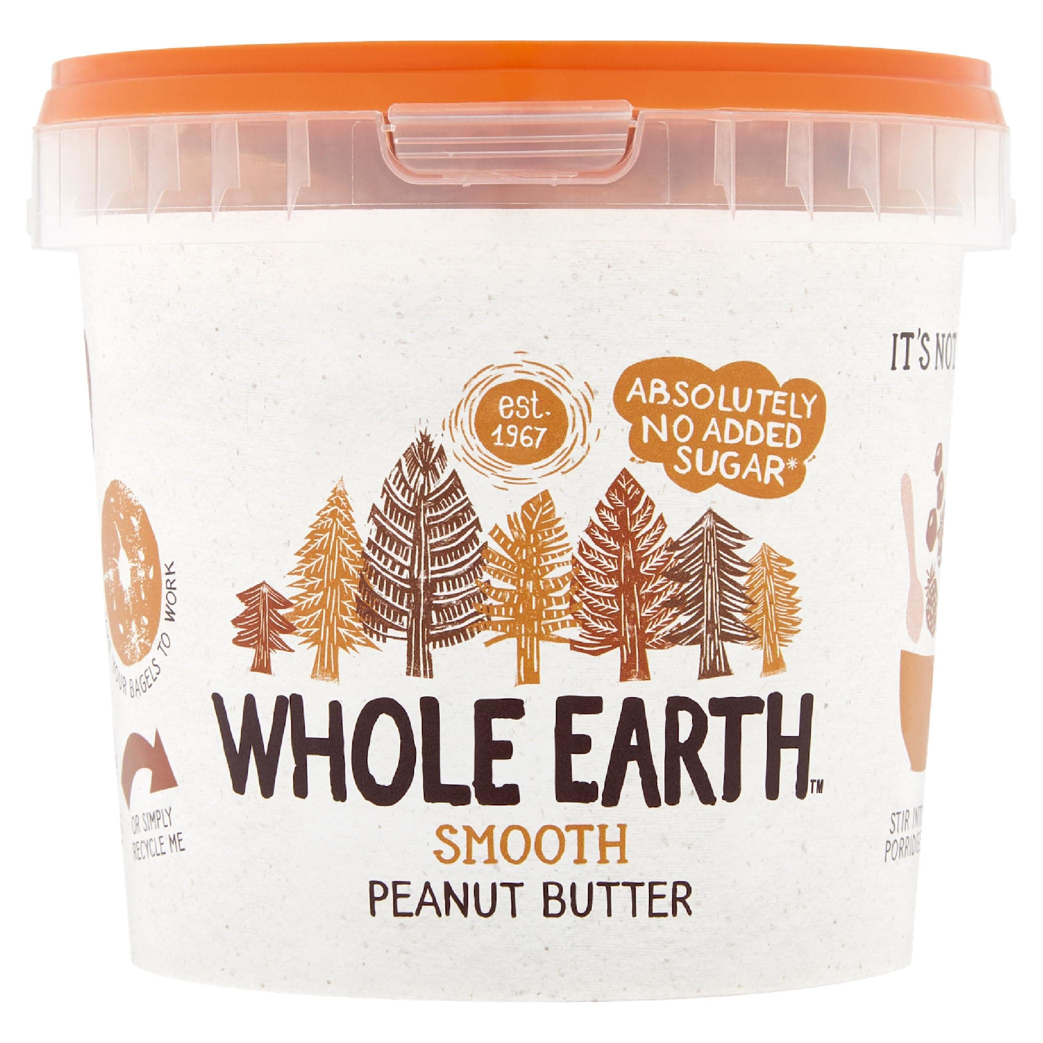Whole Earth Peanut Butter Smooth 1kg