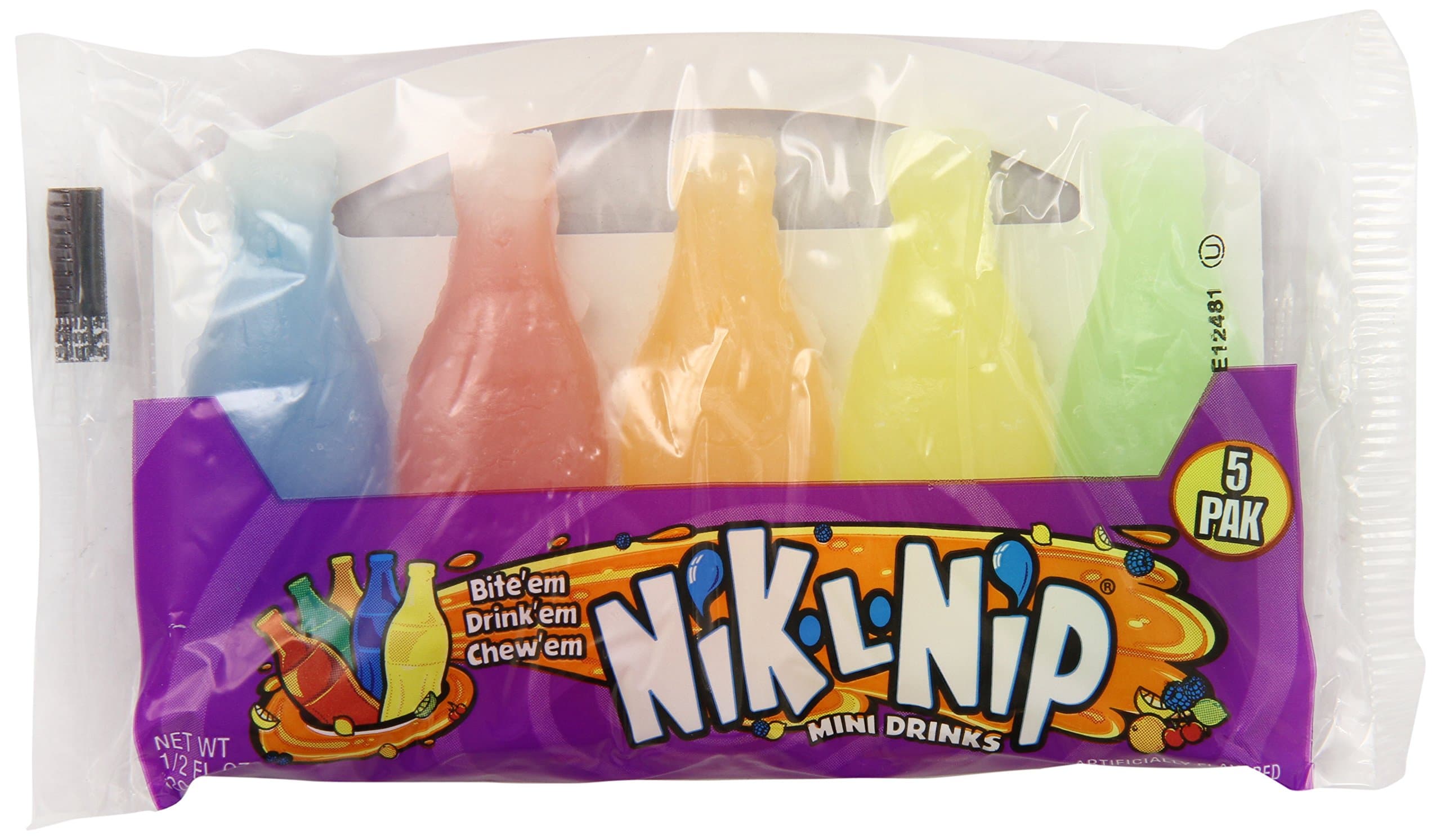 CONCORD CONFECTIONS Nik-l-nips Wax Bottles, 12-Ounce Boxes (Pack of 216)