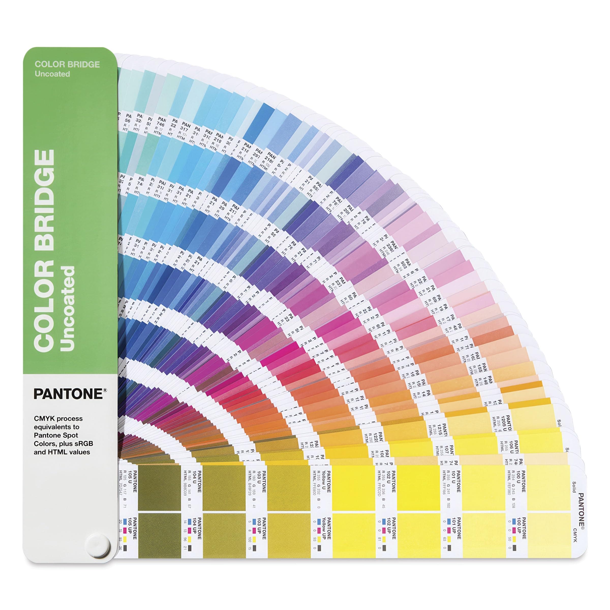 Pantone GG6104B カラーブリッジガイド コーティングなし、マルチカラー