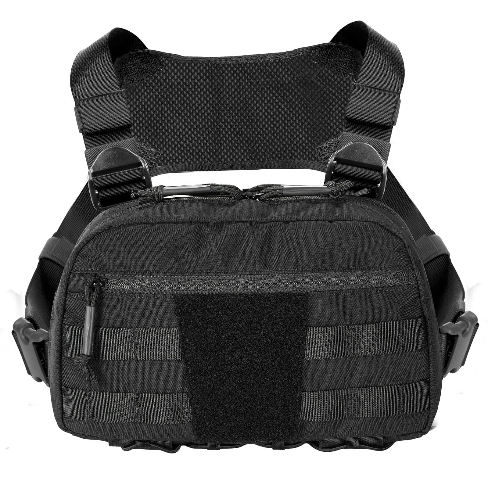 Tactical Chest Pack Bag Molle EDC Pouch Bag with CCW Compartment Adjustable Strap Workouts Fishing Hunting