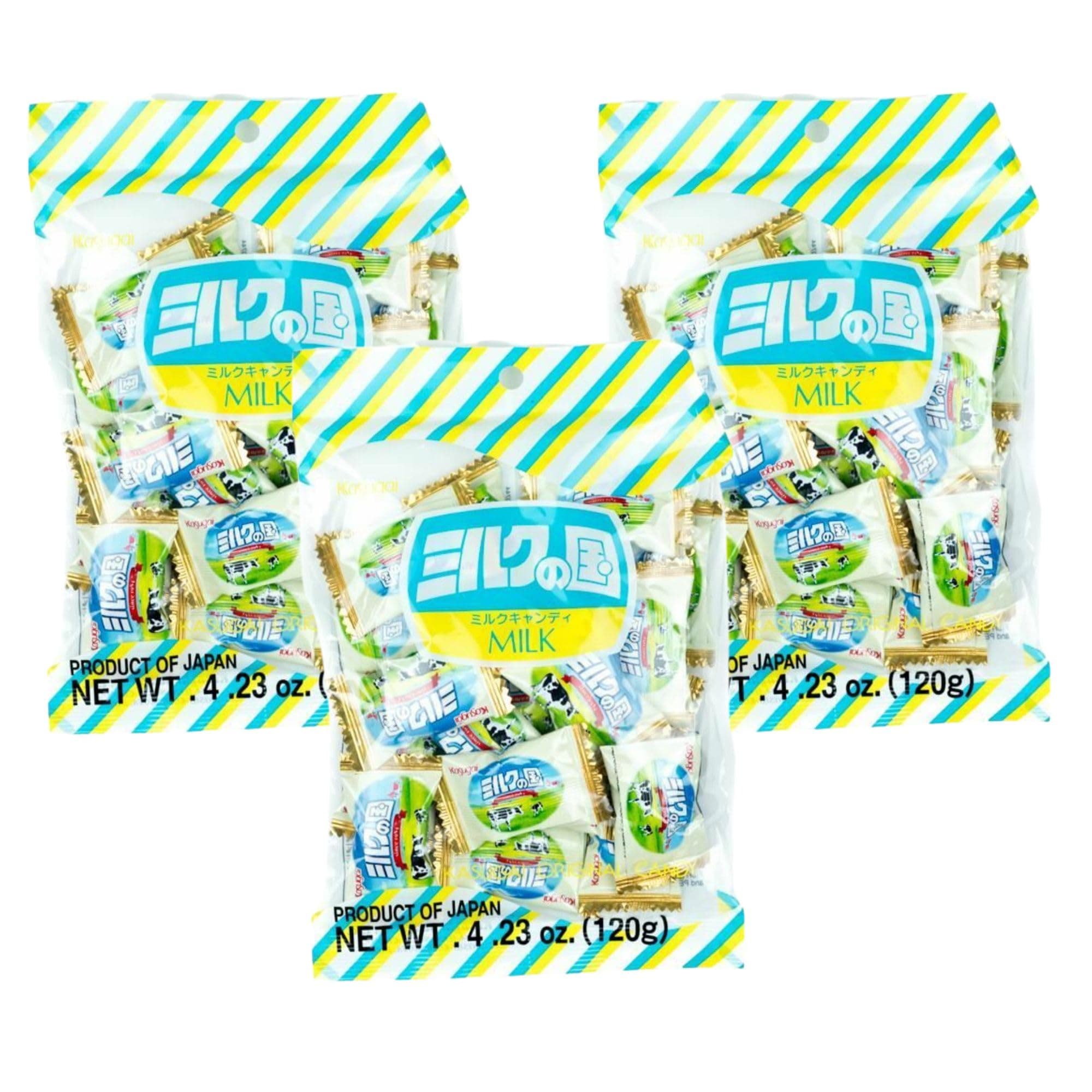 Kasugai Milk no Kuni Candy 4.23oz (3 Pack)