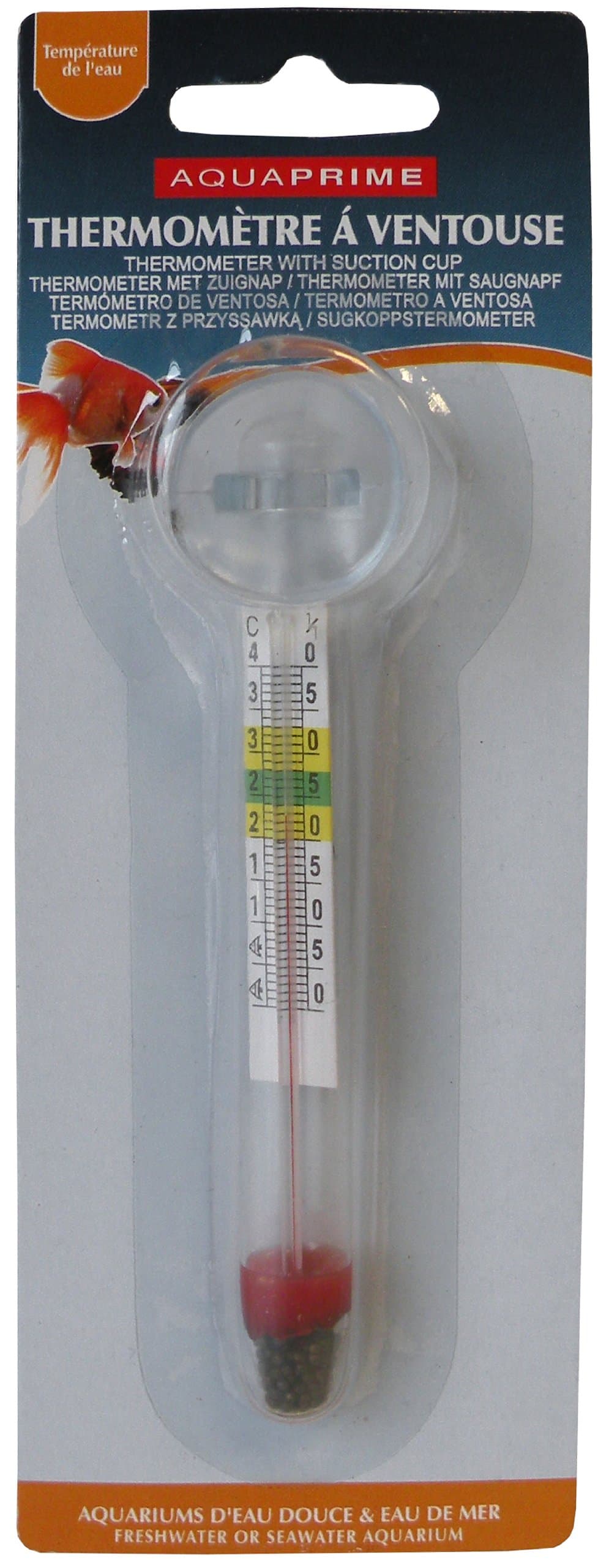 Aquaprime Floating Fish Tank Thermometer