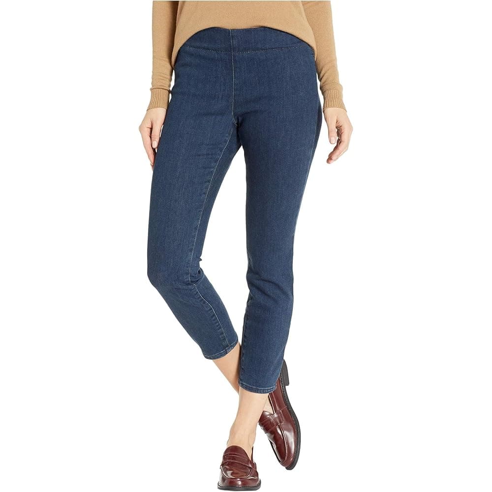 Petite Pull-On Skinny Ankle in Firesky