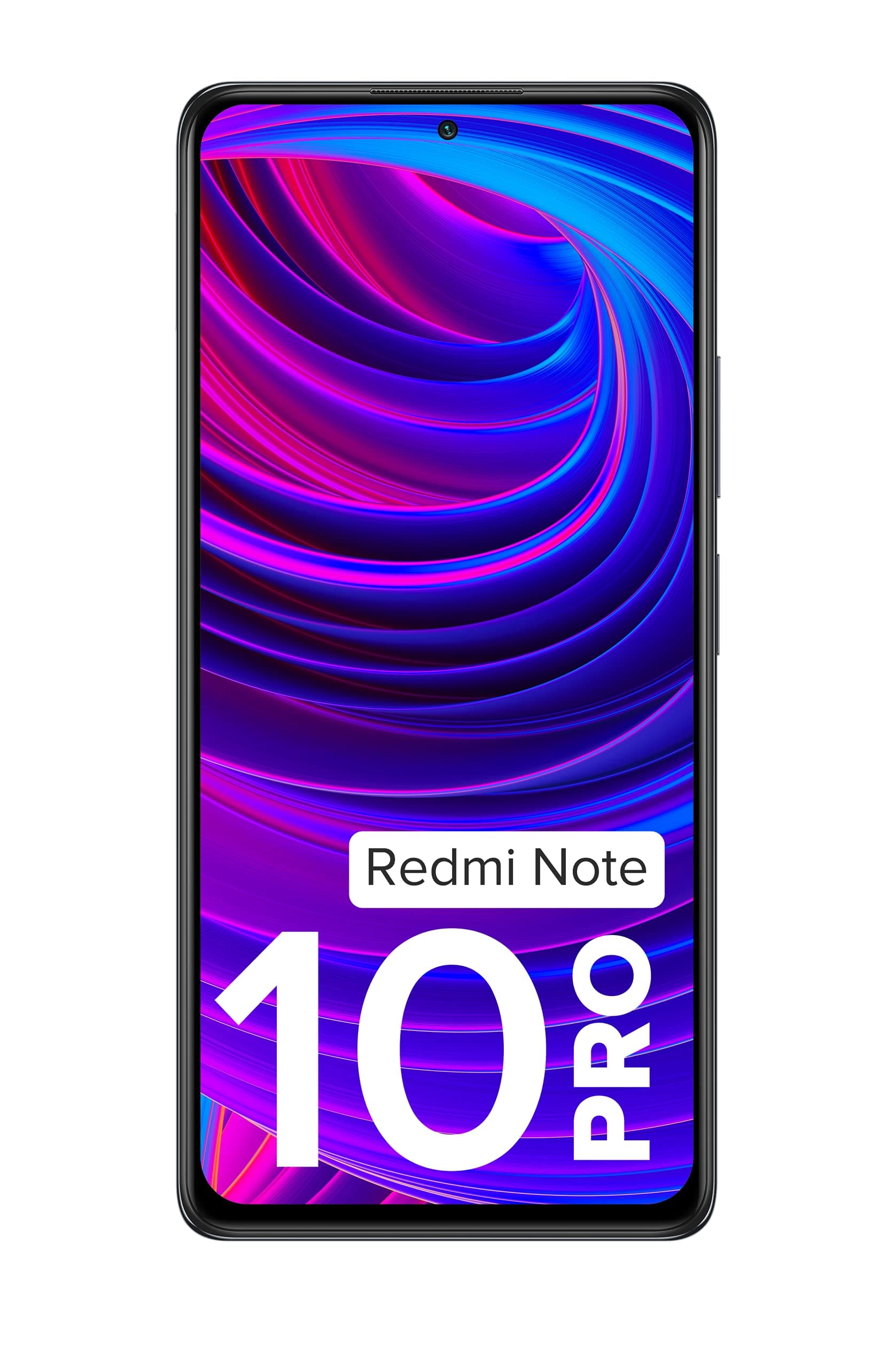 Redmi Note 10 Pro (Dark Night, 8GB RAM, 128GB Storage) -120hz Super Amoled Display | 64MP with 5MP Super Tele-Macro