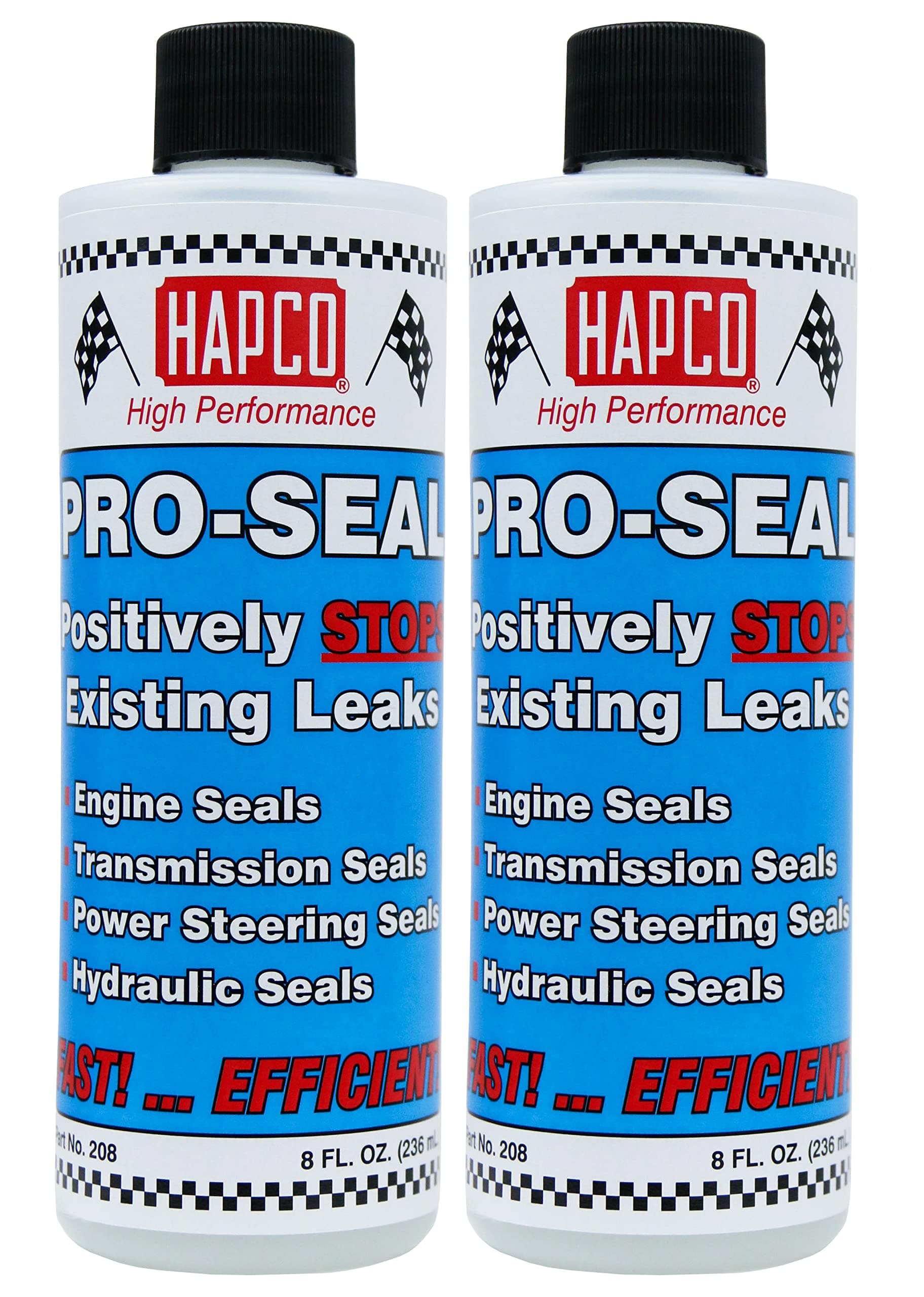 Pro-Seal Stop Leak Treatment – Stops Oil & Fluid Leaks in Engines, Transmissions, Power Steering, Differentials & Hydraulic Systems | 8 oz (Pack of 2) | Made in USA