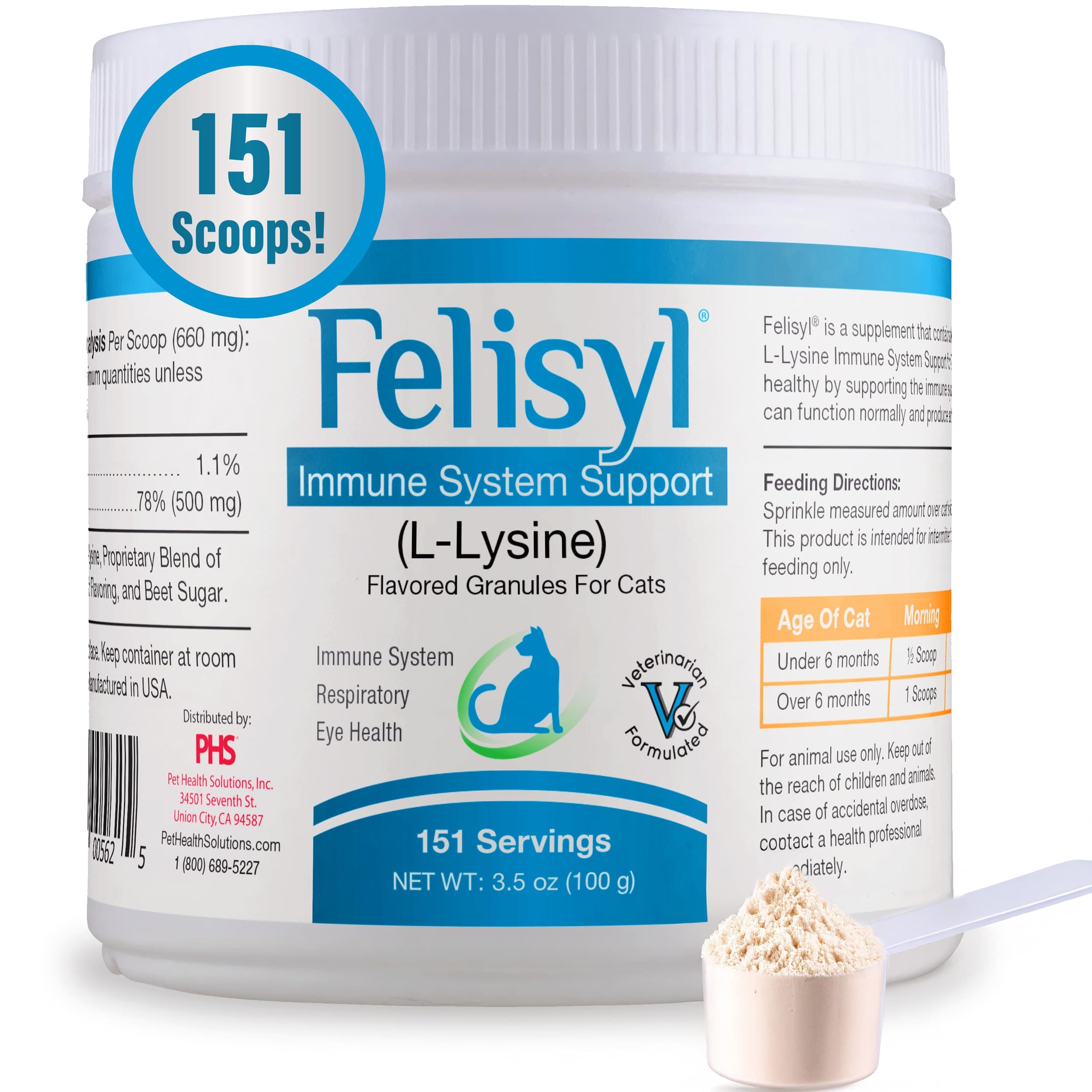 Felisyl Immune System Support Granules - Support Healthy Tis