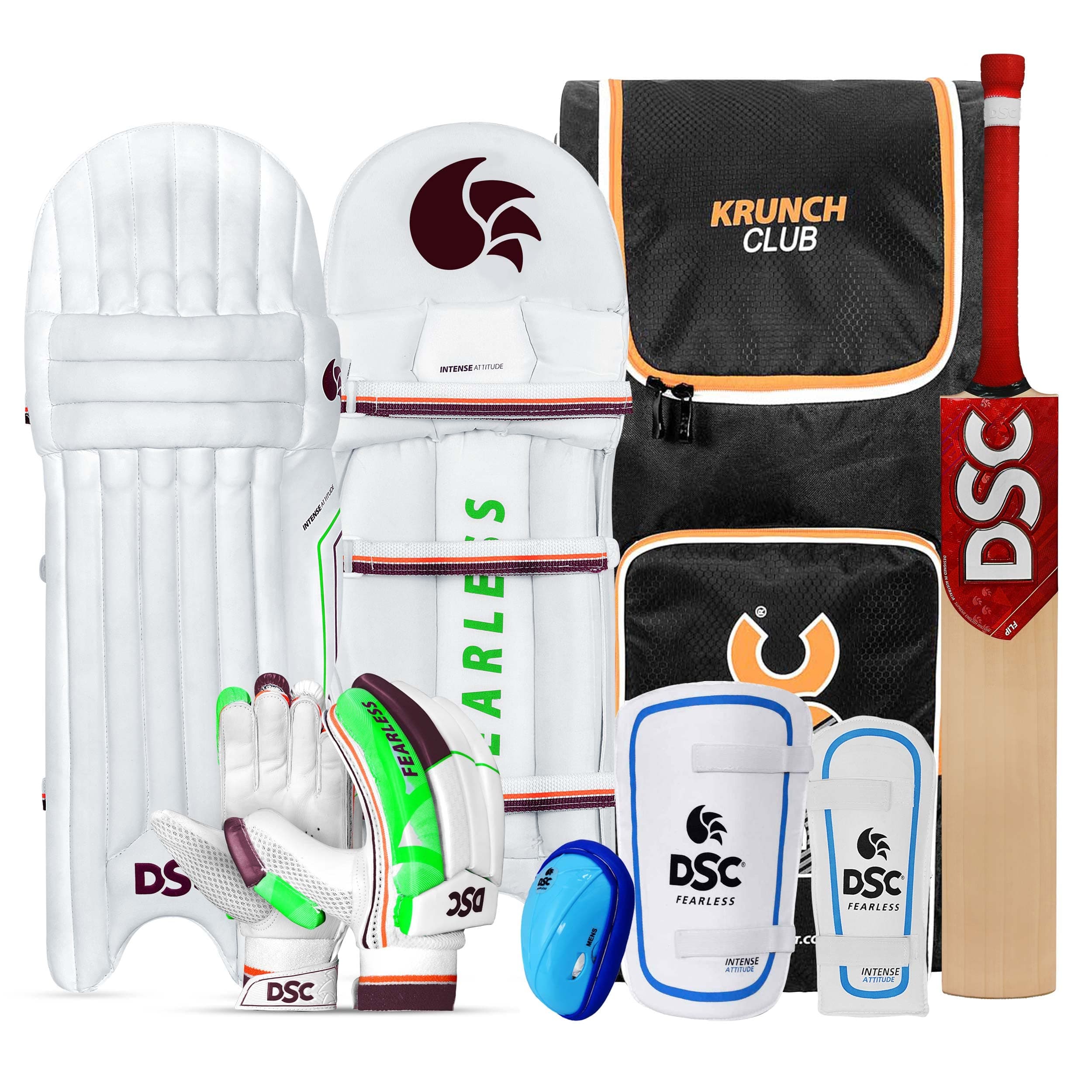 DSCEconomy Kashmir Willow Cricket Kit, Size-5, Right Hand