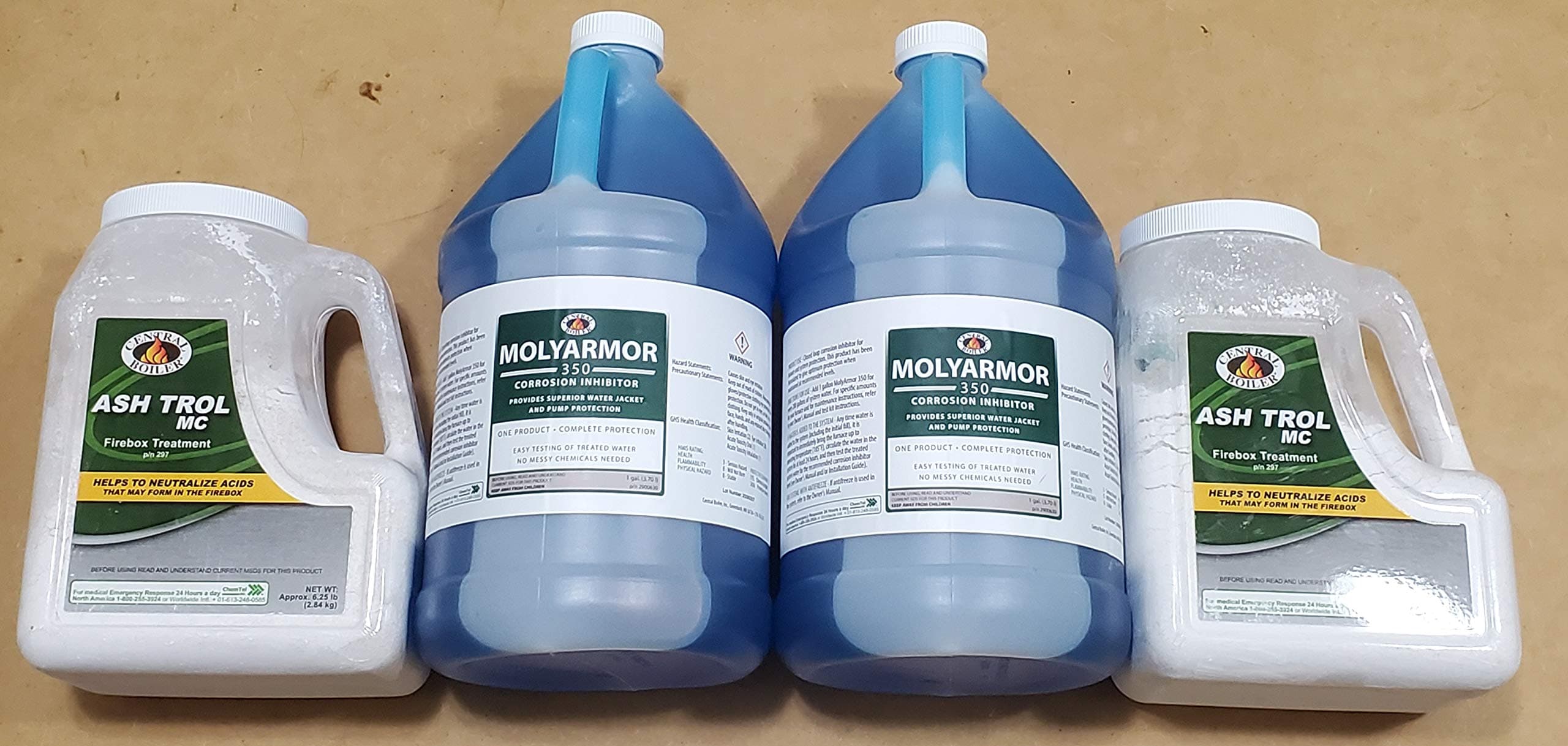 Central Boiler Ashtrol and Central Boiler Molyarmor