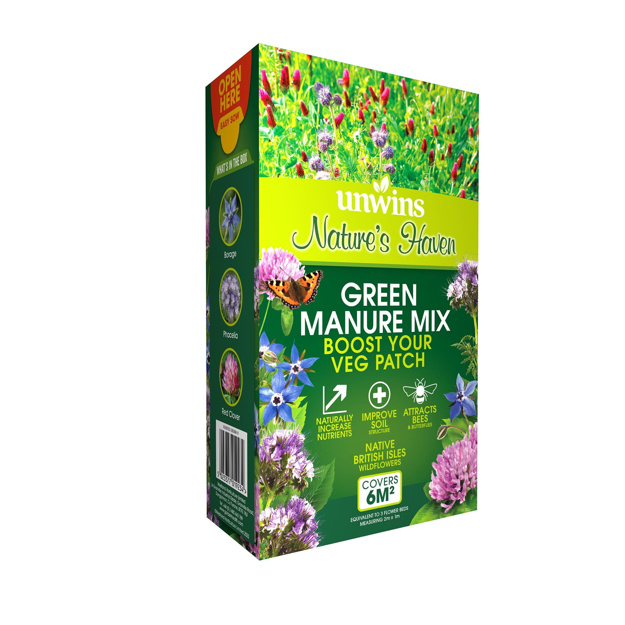 Nature's Haven Green Manure Mix 1.2kg