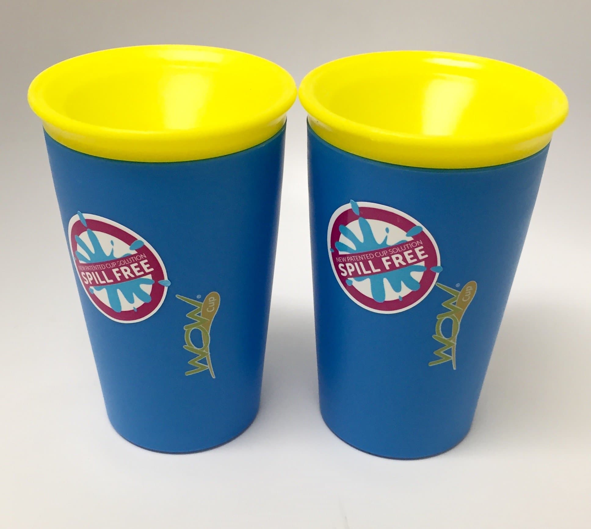 As Seen on TV Wow Cup, Spill-Proof Cup (Blue), 2 Count