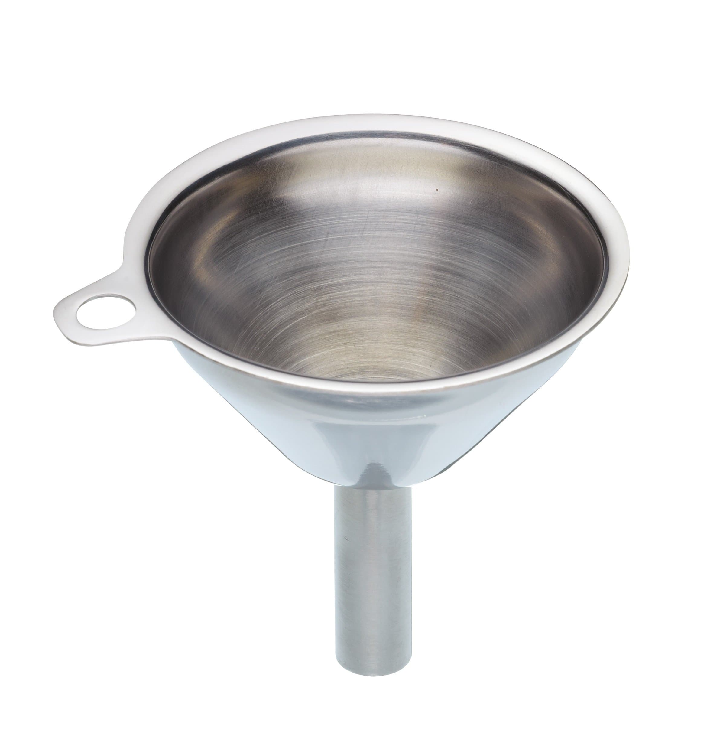 KitchenCraft Stainless Steel Mini Kitchen/Hip Flask Funnel, 5.5 cm (2")