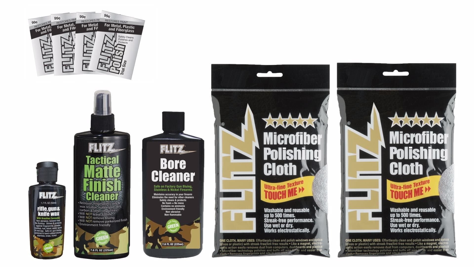 Flitz FCK 50002-A Firearm Gun Cleaning Kit