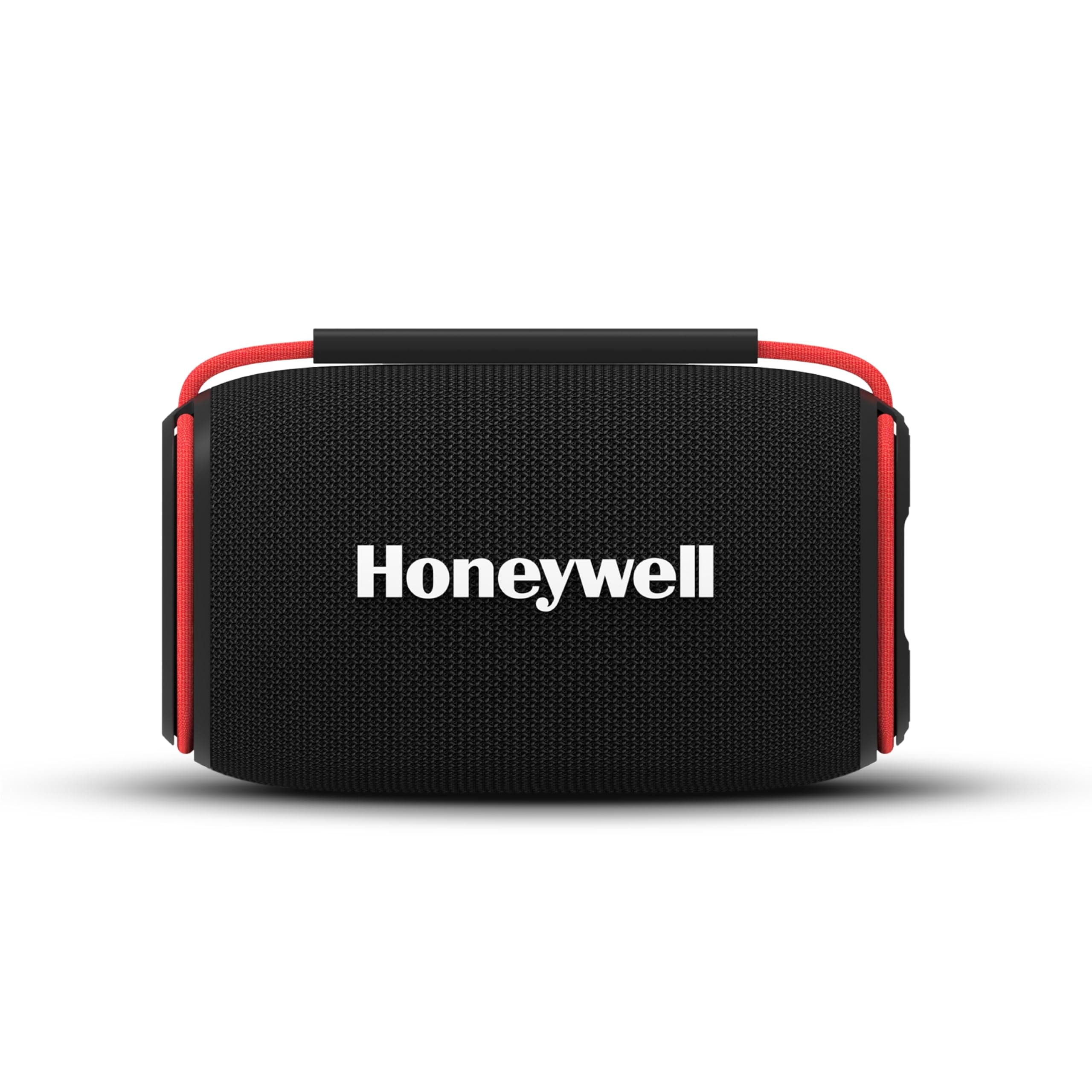 Honeywell Suono P400 Bluetooth 5.3 Wireless Portable Speaker, 15W Output, Deep Bass, 10H Playtime, IPX6, TWS Pairing, RGB Lights, SD/AUX/Type-C Support, Built-in Mic, 78mm Drivers, 2-Year Warranty