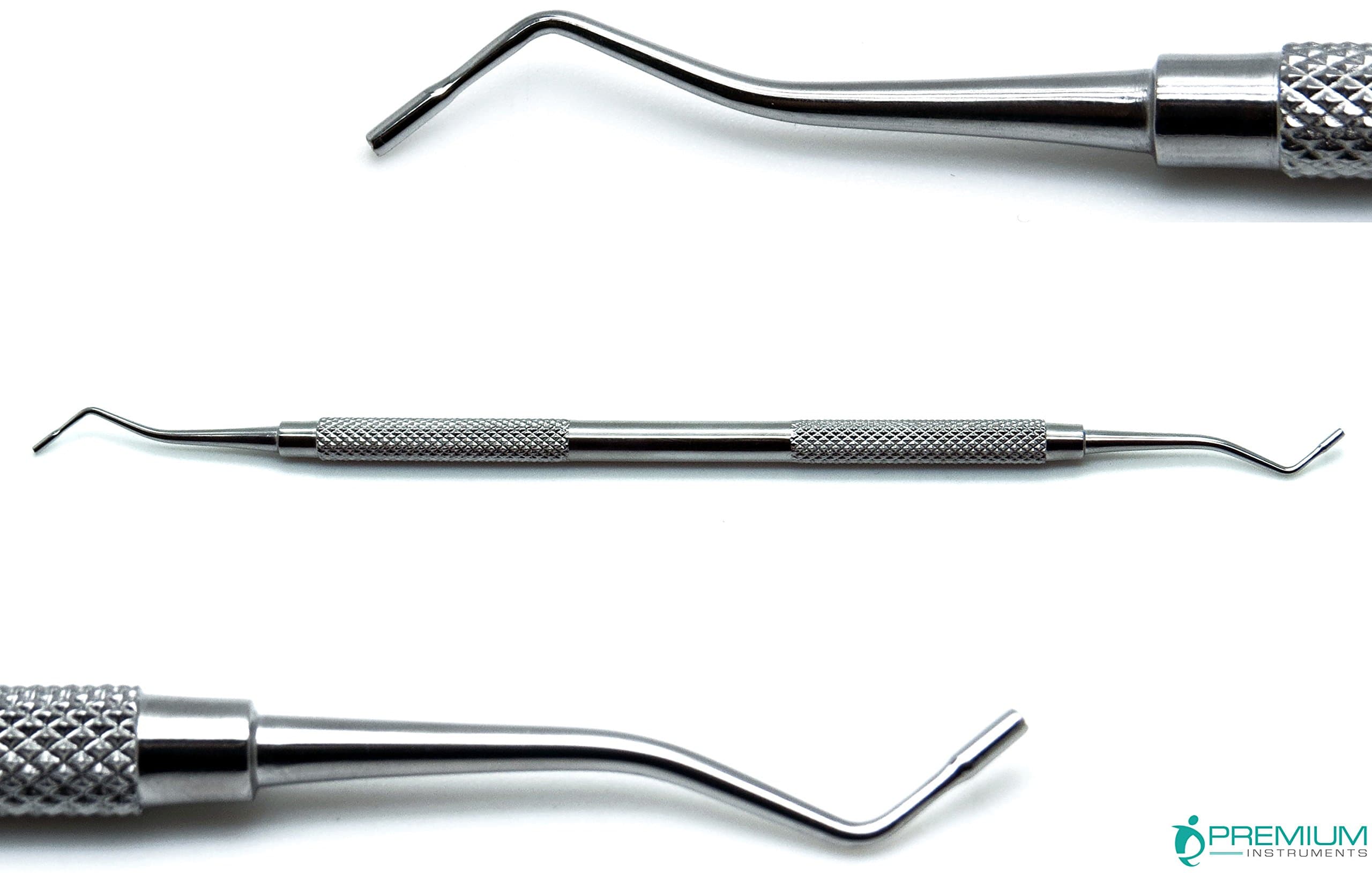 Serrated Amalgam Plugger Double Ended 1.2mm/1.5mm Dental Composite Plastic Filling Restorative Instruments