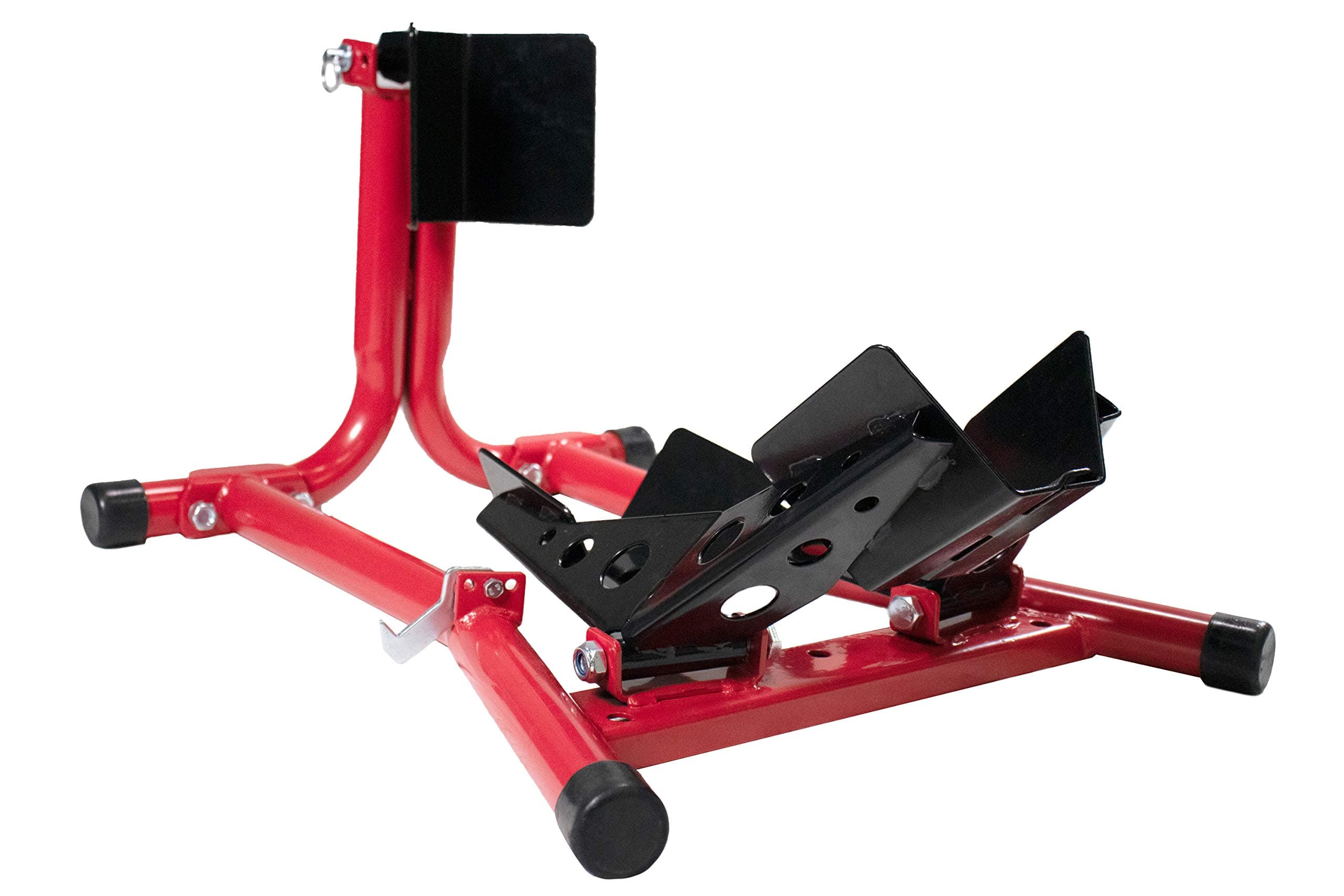 1500 lb Fixed Motorcycle Front Wheel Chock fits Sport Bikes & Road Cruisers