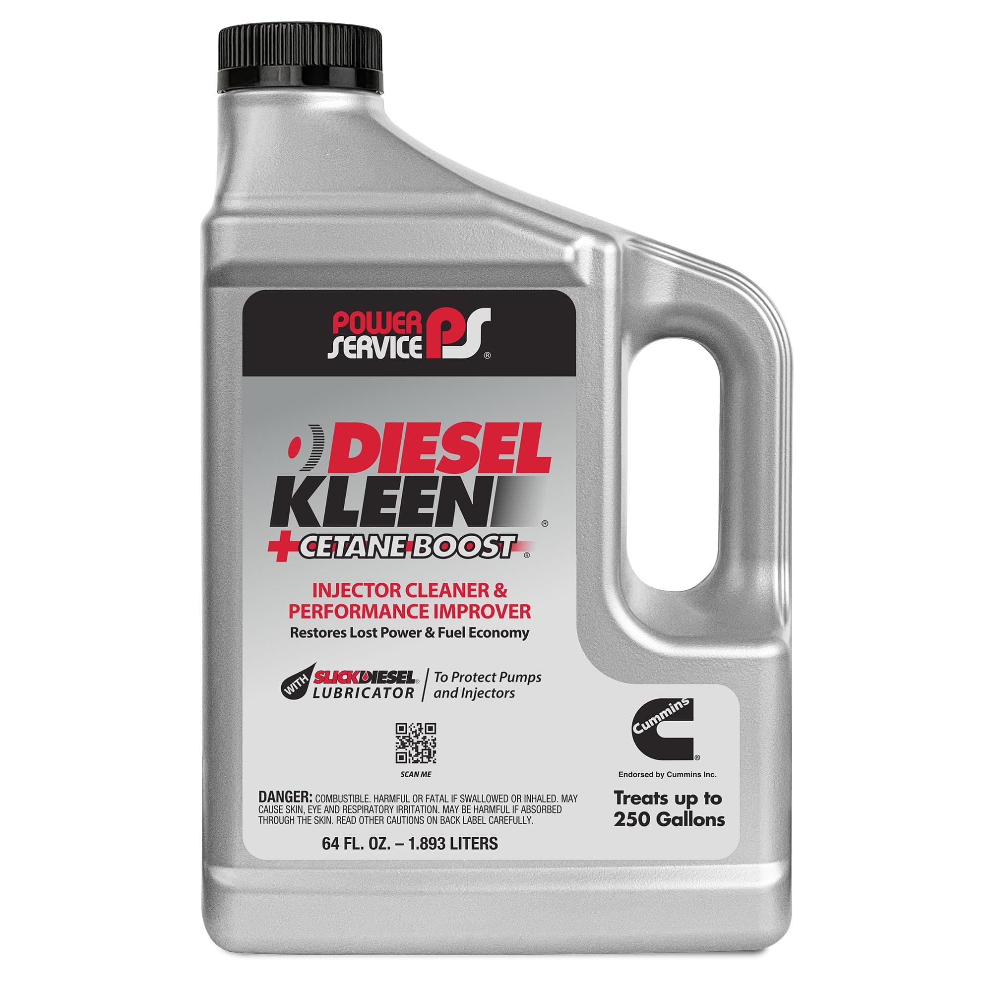 Diesel Kleen+Cetane Boost 64 oz, Pack of 1 3064-06 Grey