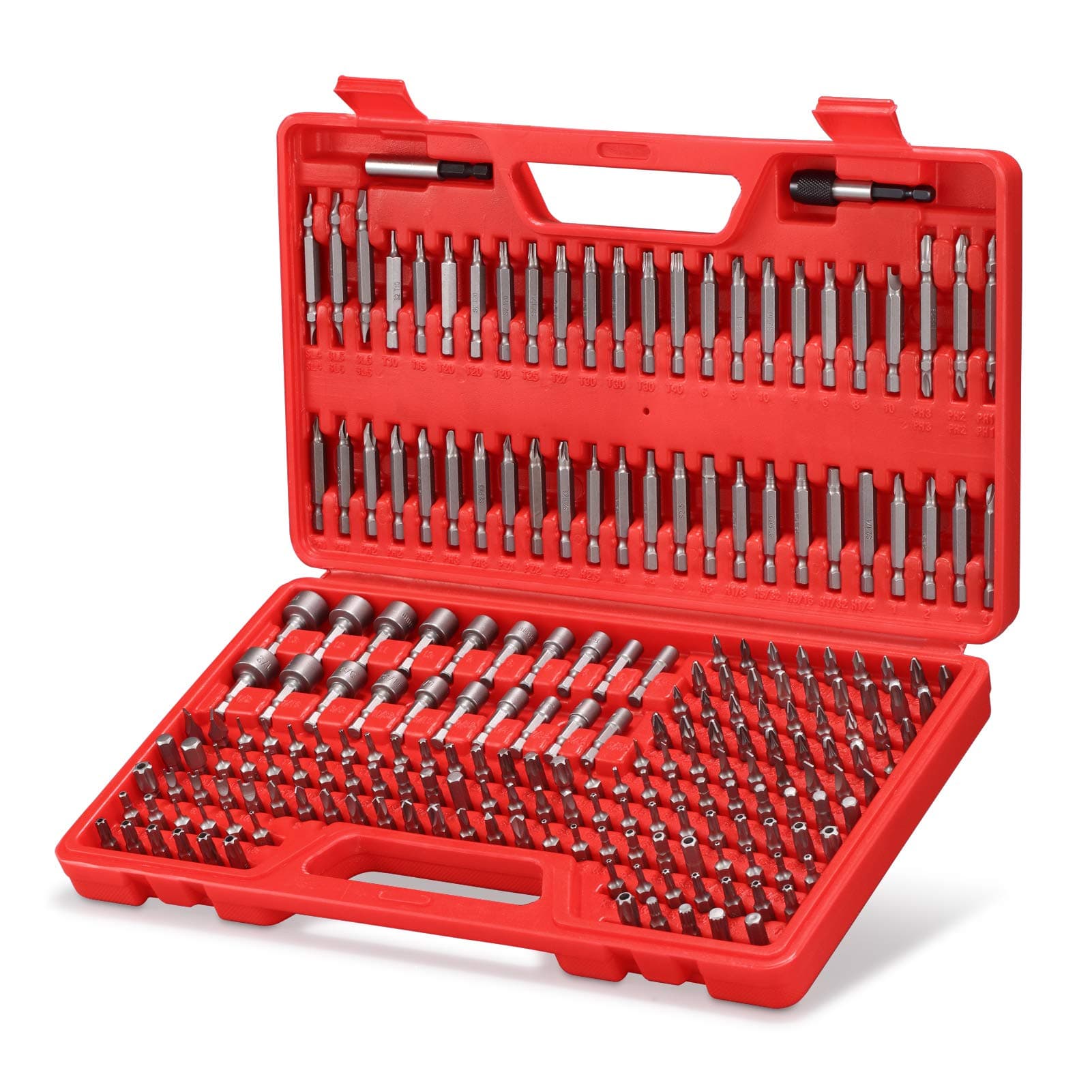 214-Piece Screwdriver Bit Set S2 Steel Drill bit set Power Bit Set with Security Bits