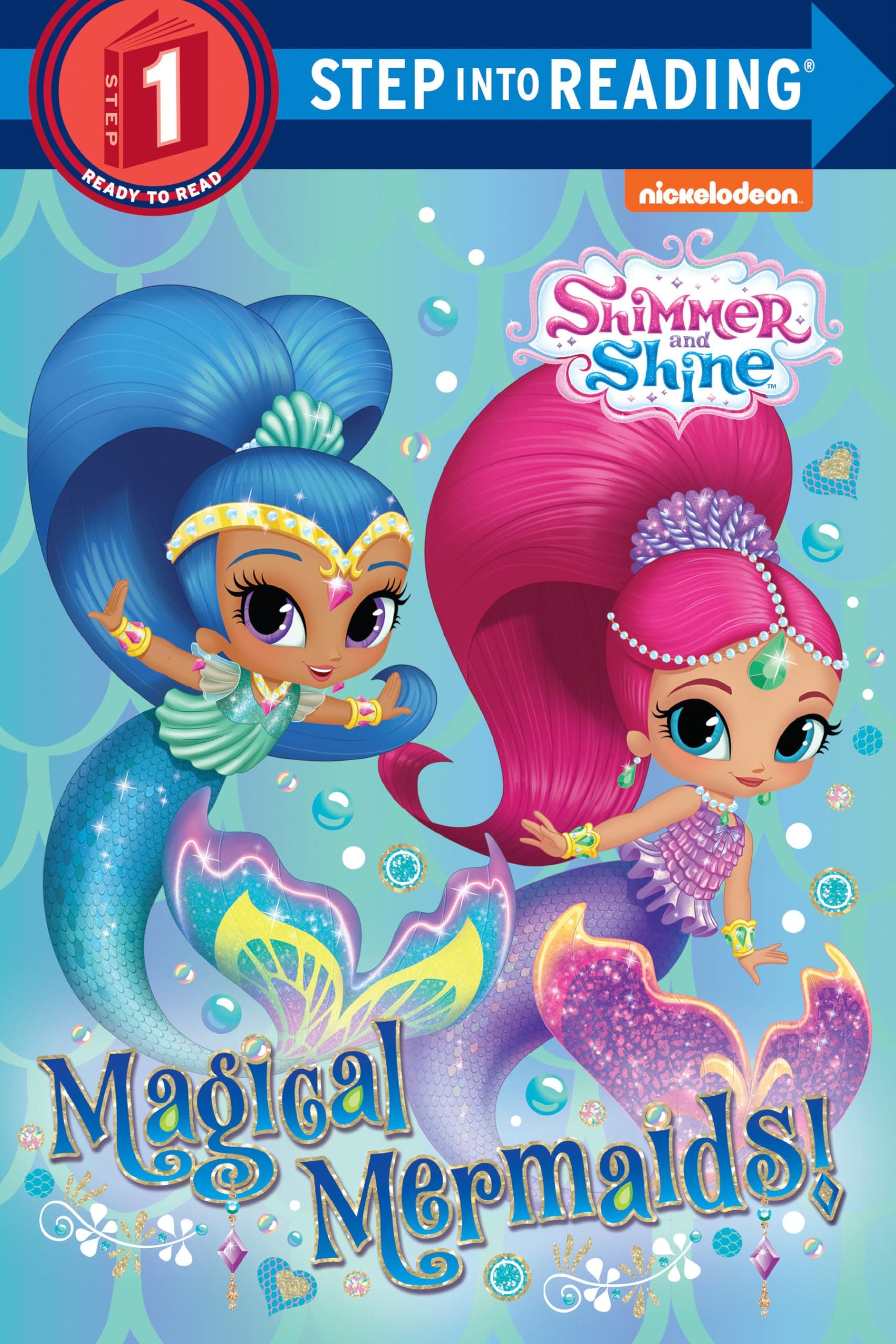 Magical Mermaids! (Step Into Reading, Step 1: Shimmer and Shine) Paperback – Sticker Book, 3 Jan. 2017