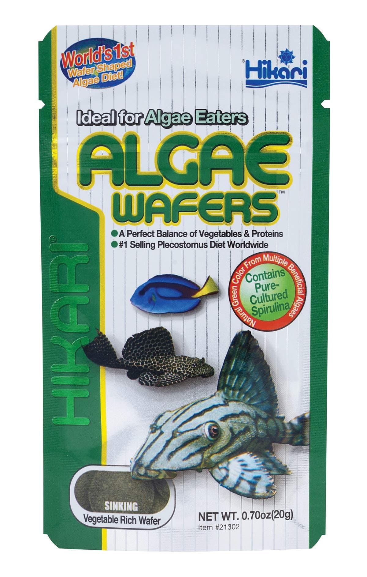 Algae Wafers for Pets, 0.70-Ounce