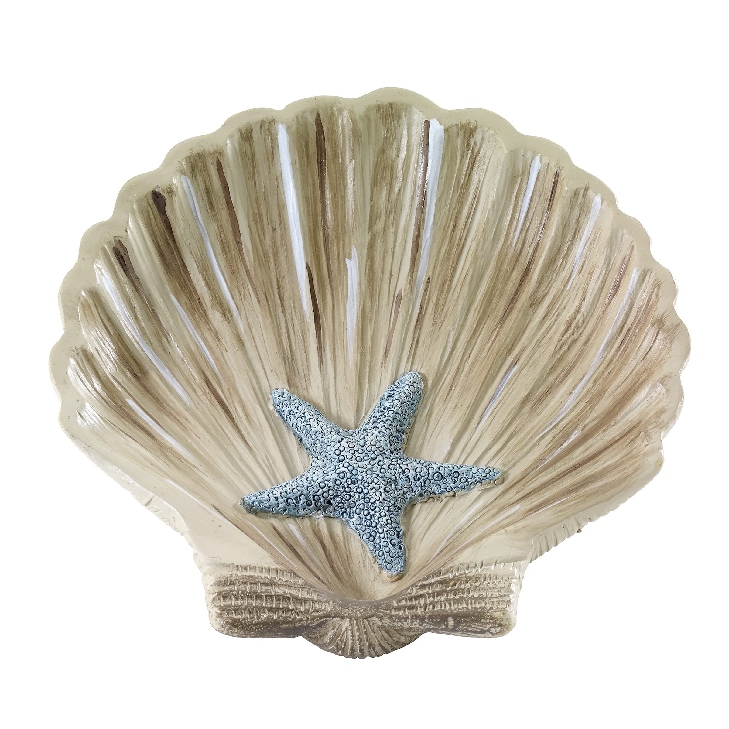 Avanti Linens Blue Lagoon Soap Dish, Multicolor