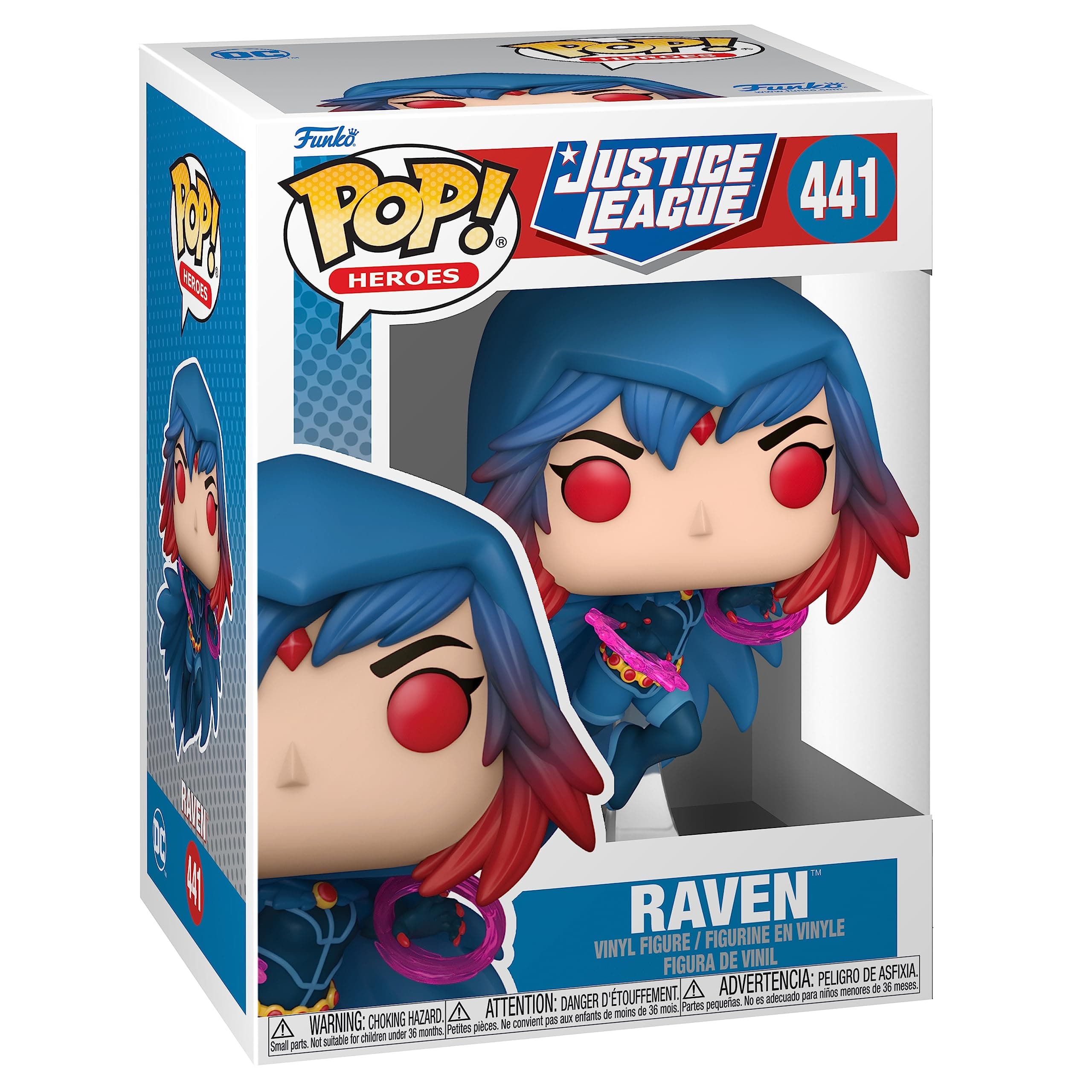 POP! Heroes: DC - Raven - DC Comics - Amazon Exclusive - Collectable Vinyl Figure - Gift Idea - Official Merchandise - Toys for Kids & Adults - Comic Books Fans - Model Figure for Collectors