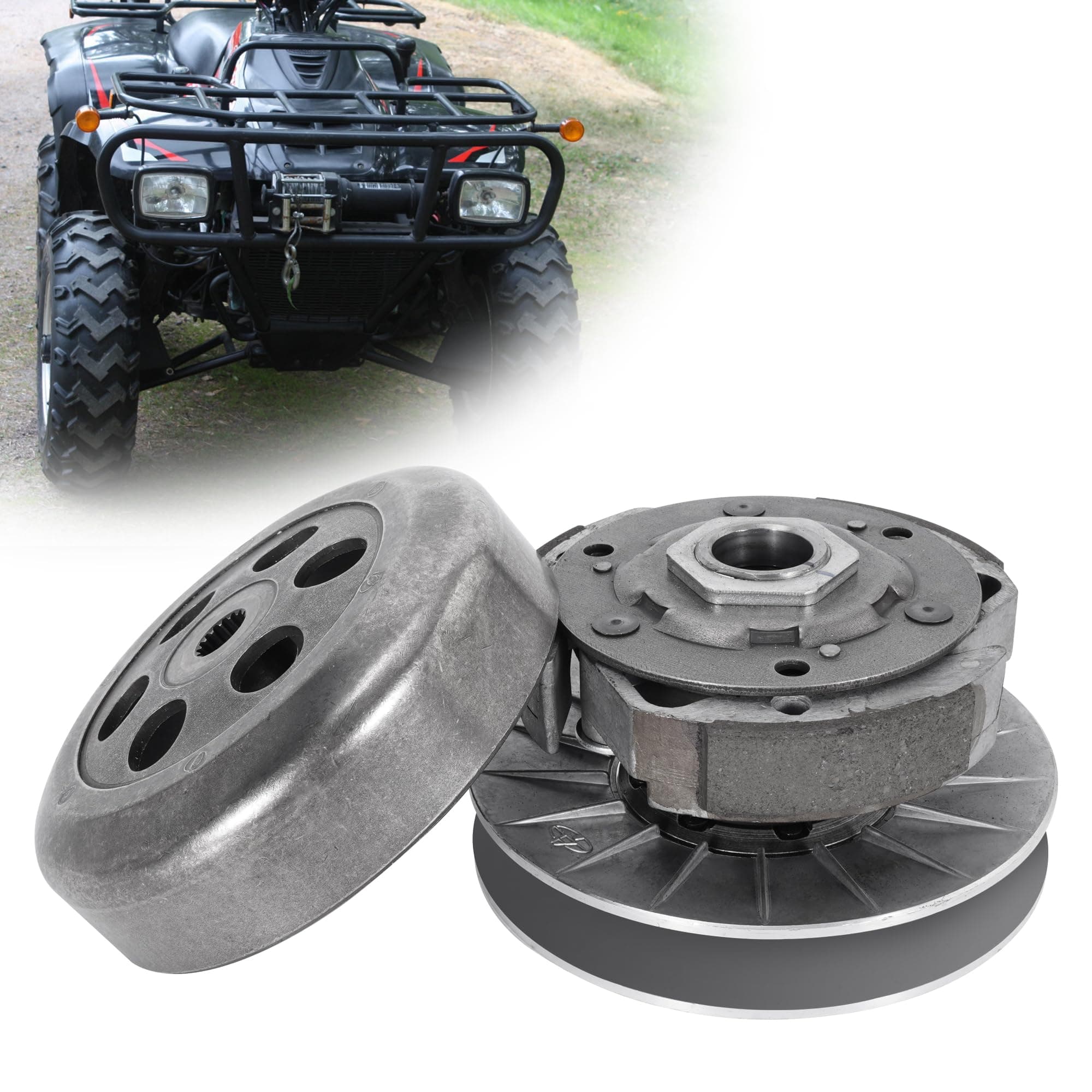 JIAYAN Rear Driven Pulley 145mm Replacement for Linhai 257cc 260cc 300cc Moped Scooter GO KART ATV