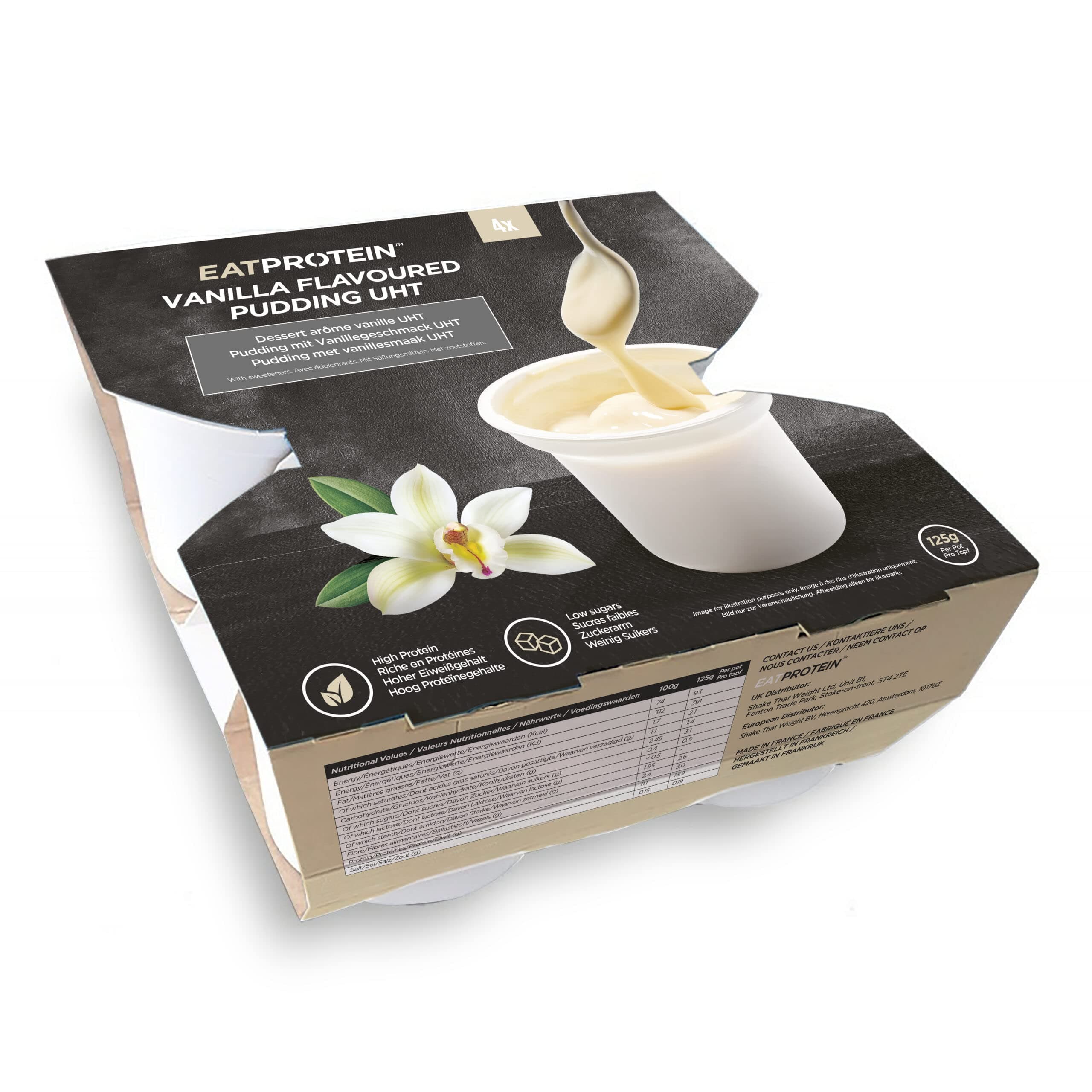 Vanilla Protein Pudding (Pack of 4)