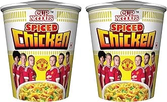 Cup Noodles Spiced Chicken, 140 Grams (Pack of 2)