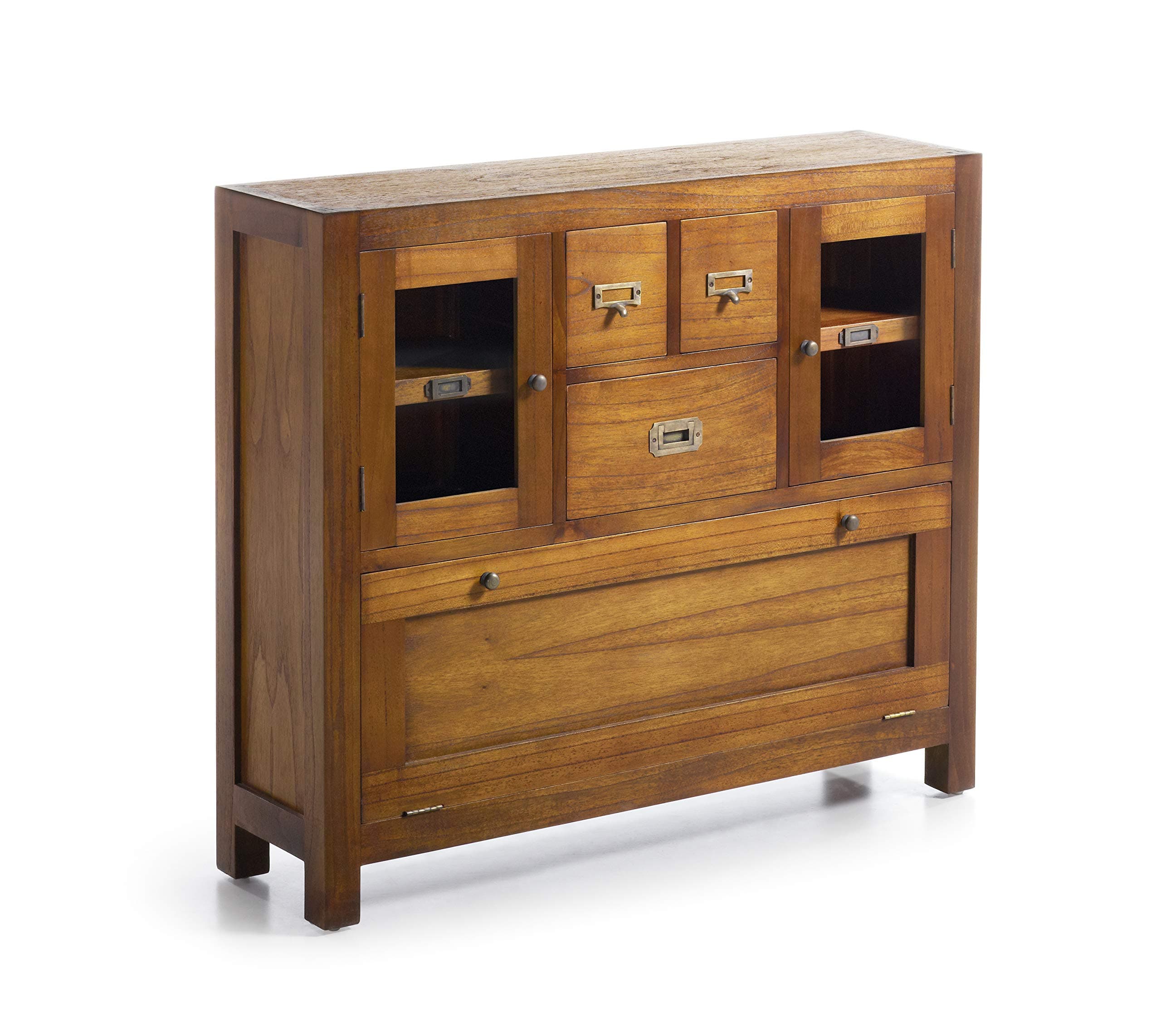 Moycor Star Console Table, 3 Drawers, 2 Doors + Shoe, 110 x 27 x 85 cm