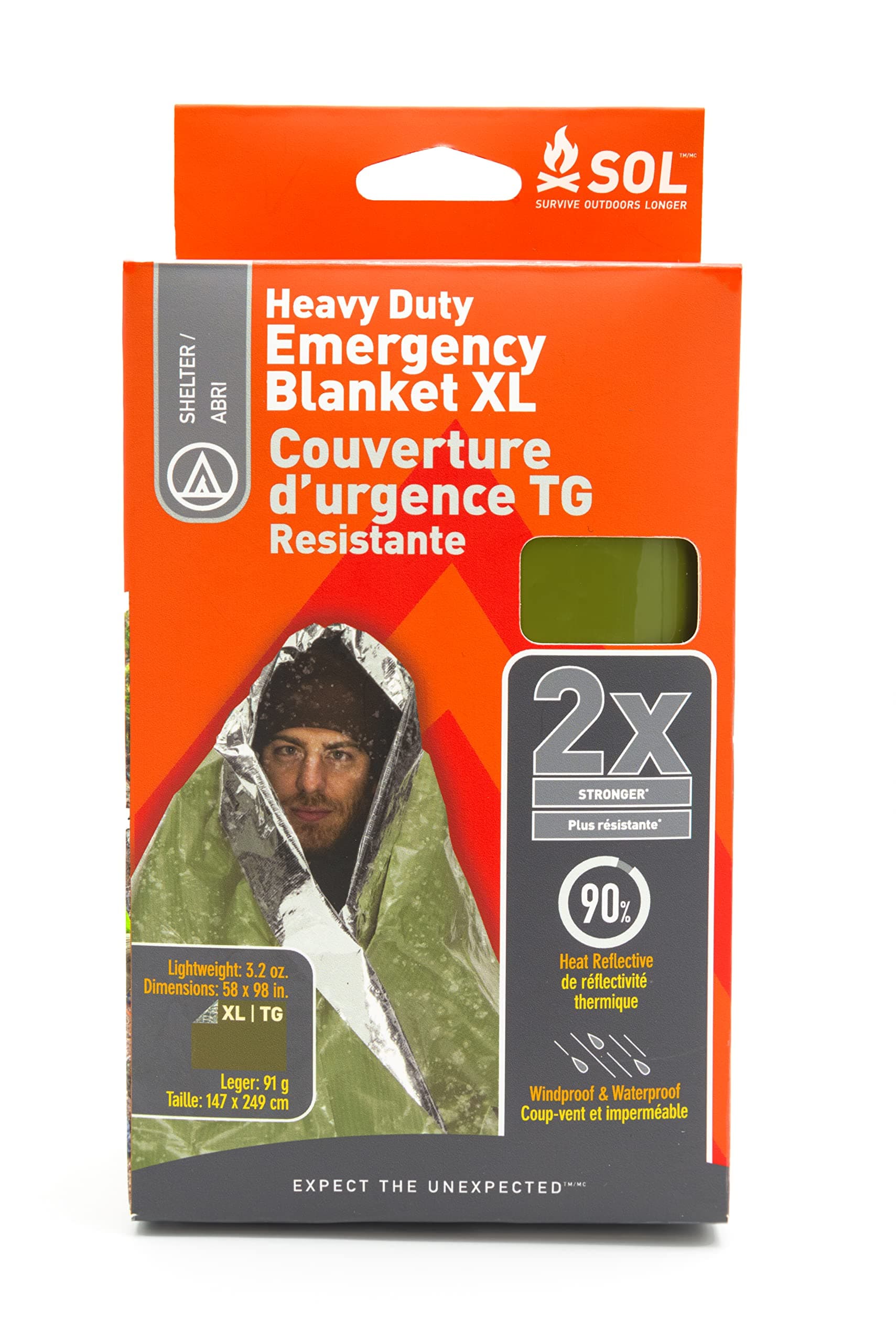 HEAVY DUTY EMERGENCY BLANKET - 0140-1225