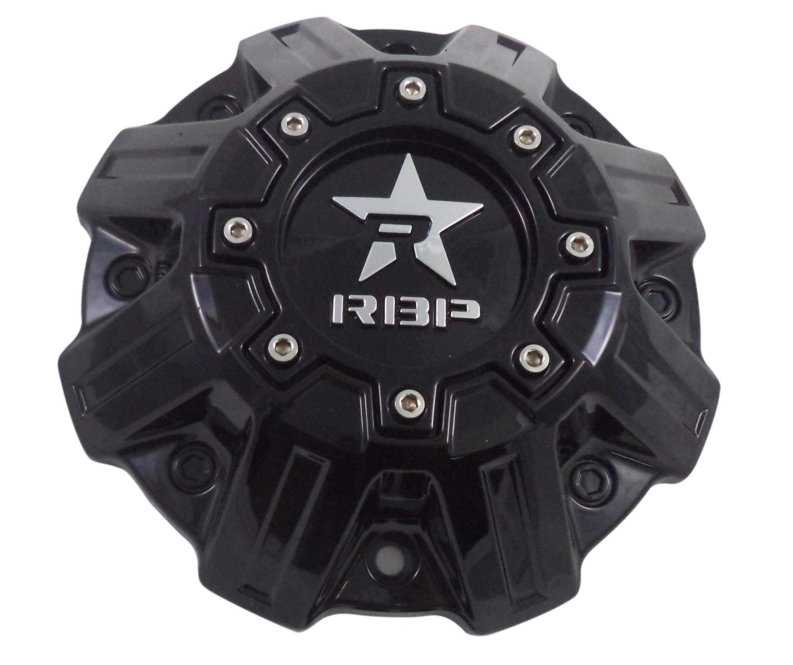 C1008B Gloss Black Custom Wheel Center Caps (4 CAPS)