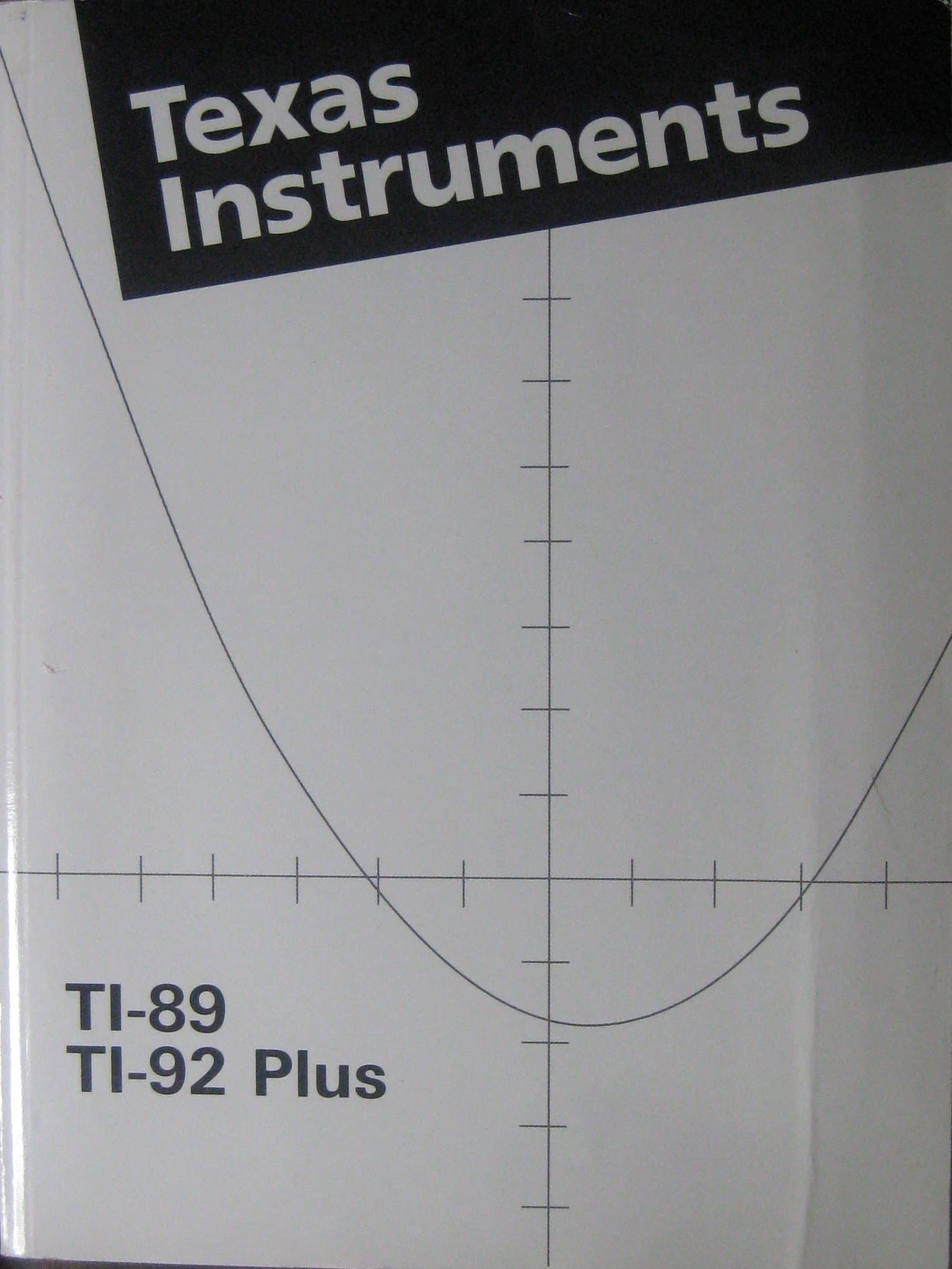 Texas Instruments TI-89/TI-92 Plus Guidebook (Texas Instruments Guidebook)