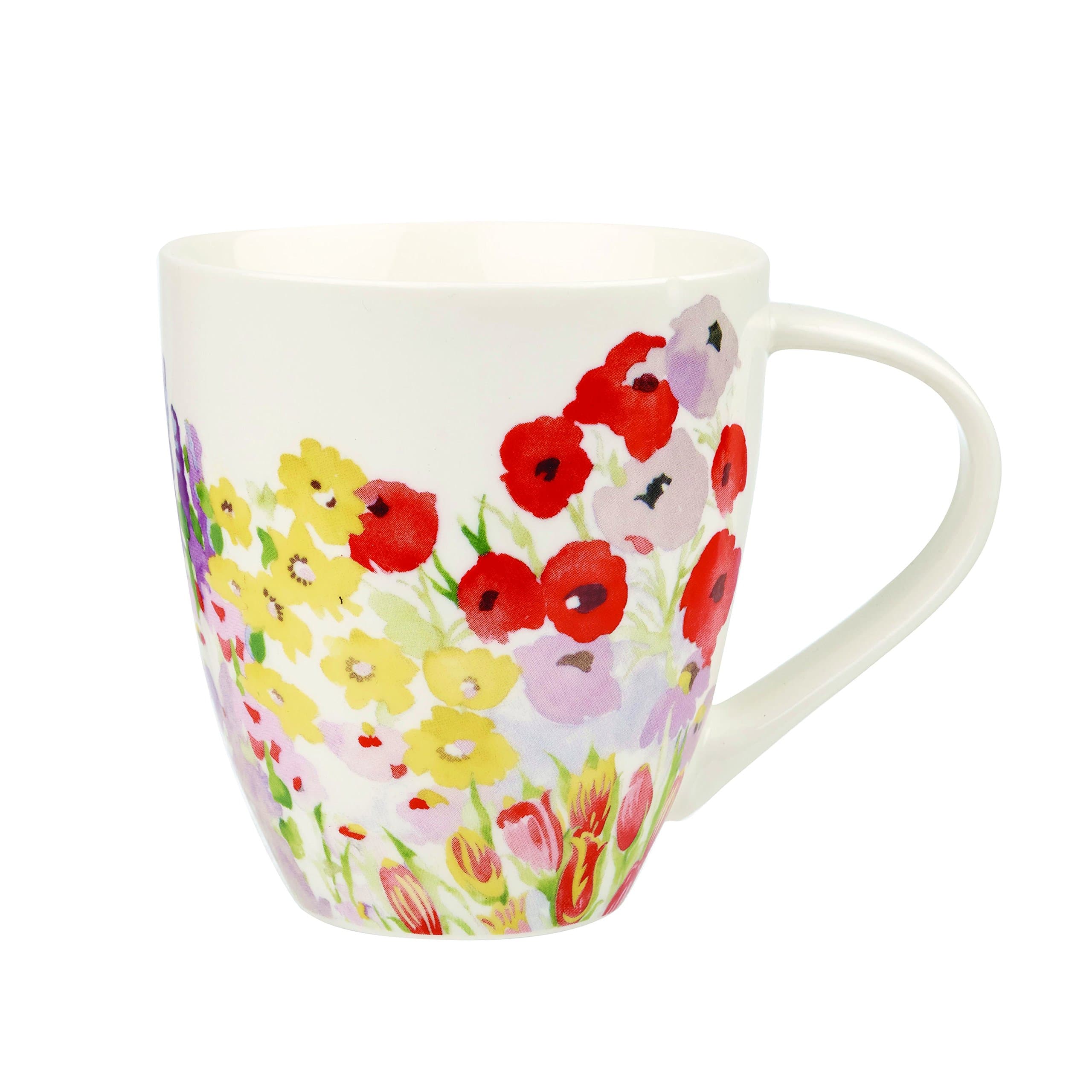 Collier Campbell Painted Garden Crush Mug, Ceramic, Multi, 14 x 10 x 11.5 cm