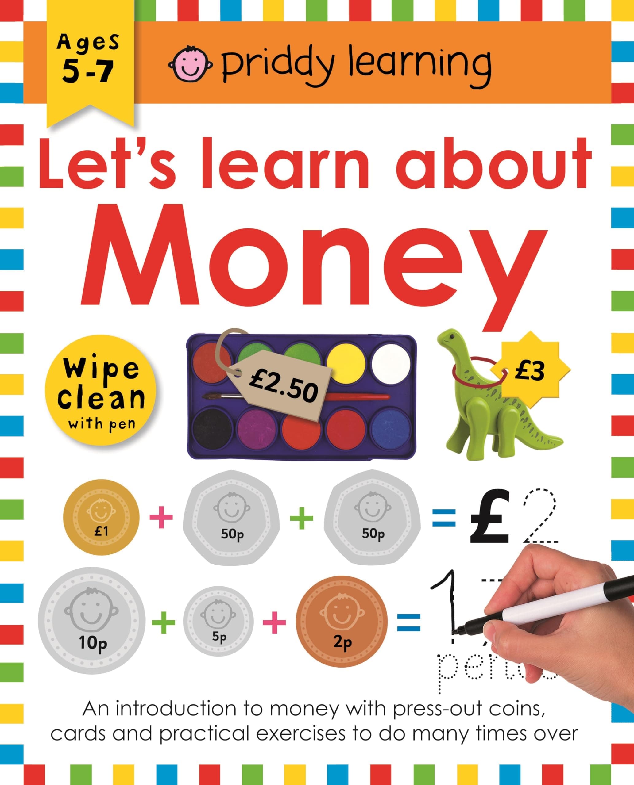 Let's Learn About Money (Wipe Clean Workbooks) Spiral-bound – 16 May 2017