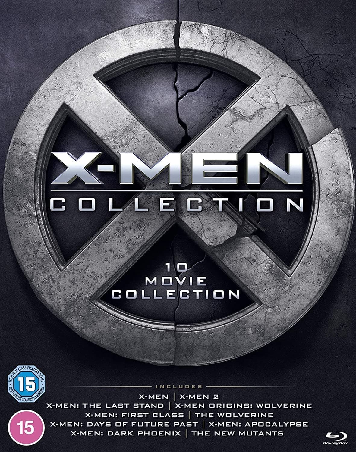 X-MEN 10 MOVIE COLLECTION BD