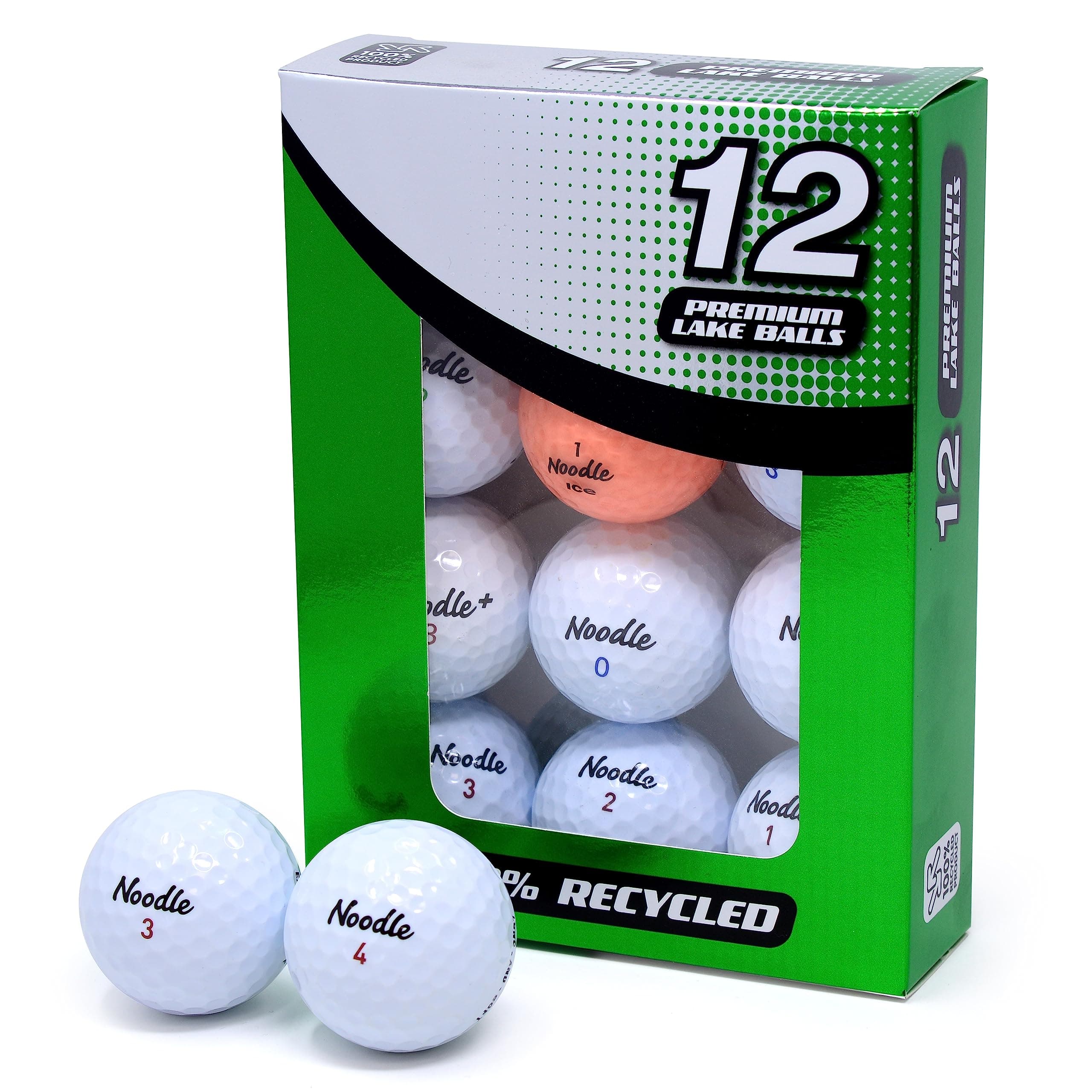 Second ChanceMaxfli Noodle Grade A Lake Golf Balls