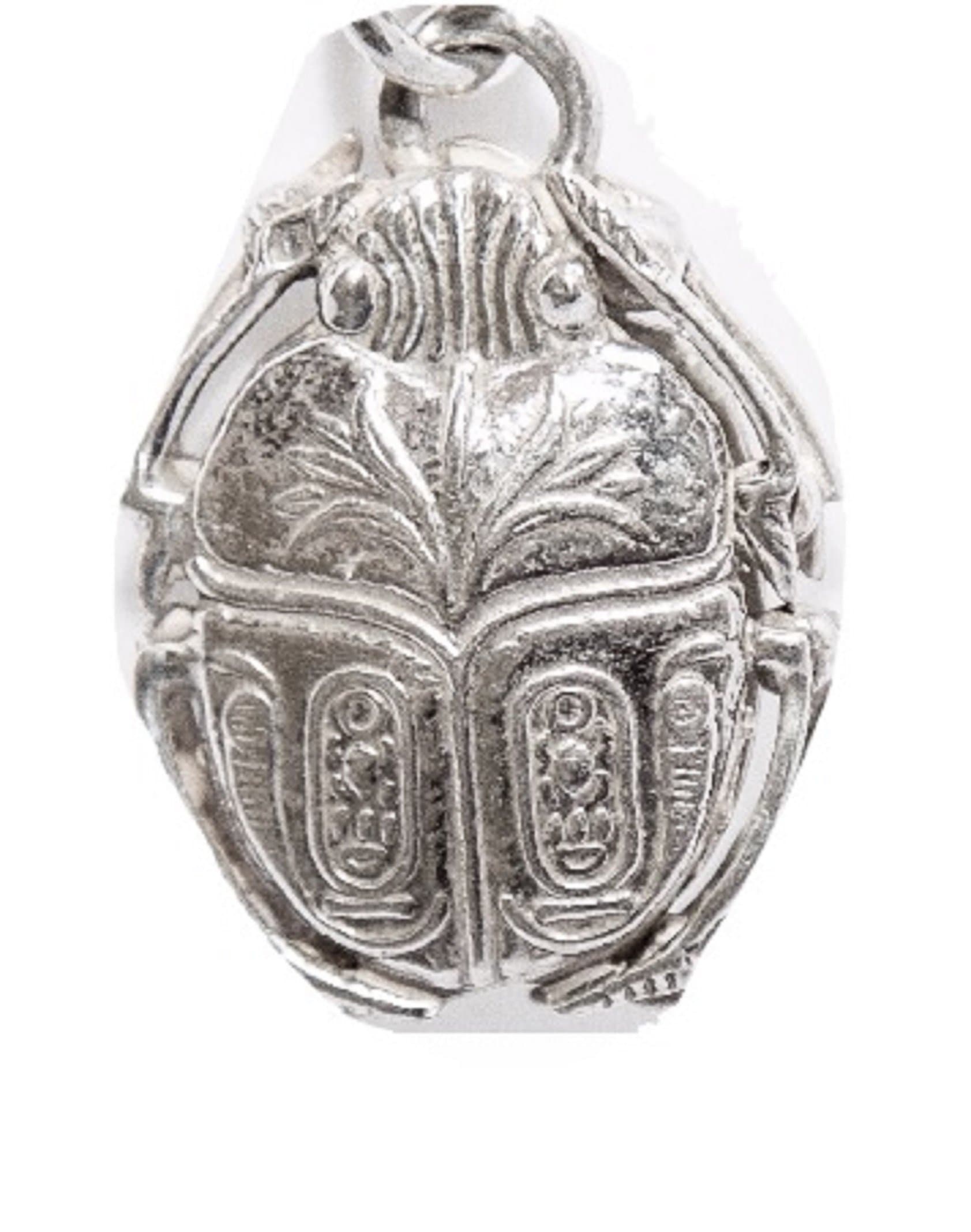 Pharaoh Sterling Silver Pendant Egyptian handmade authentic style unique handcrafted