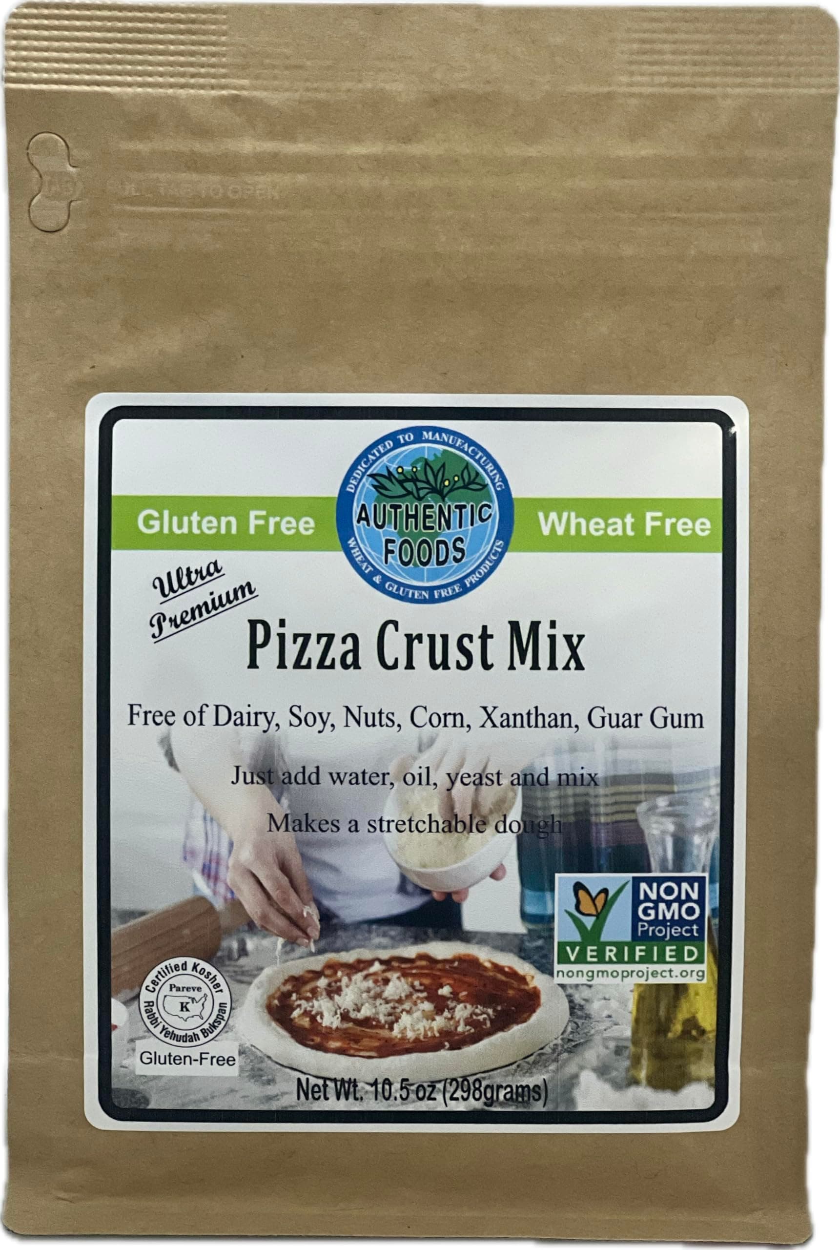 Gluten Free Pizza Crust Mix