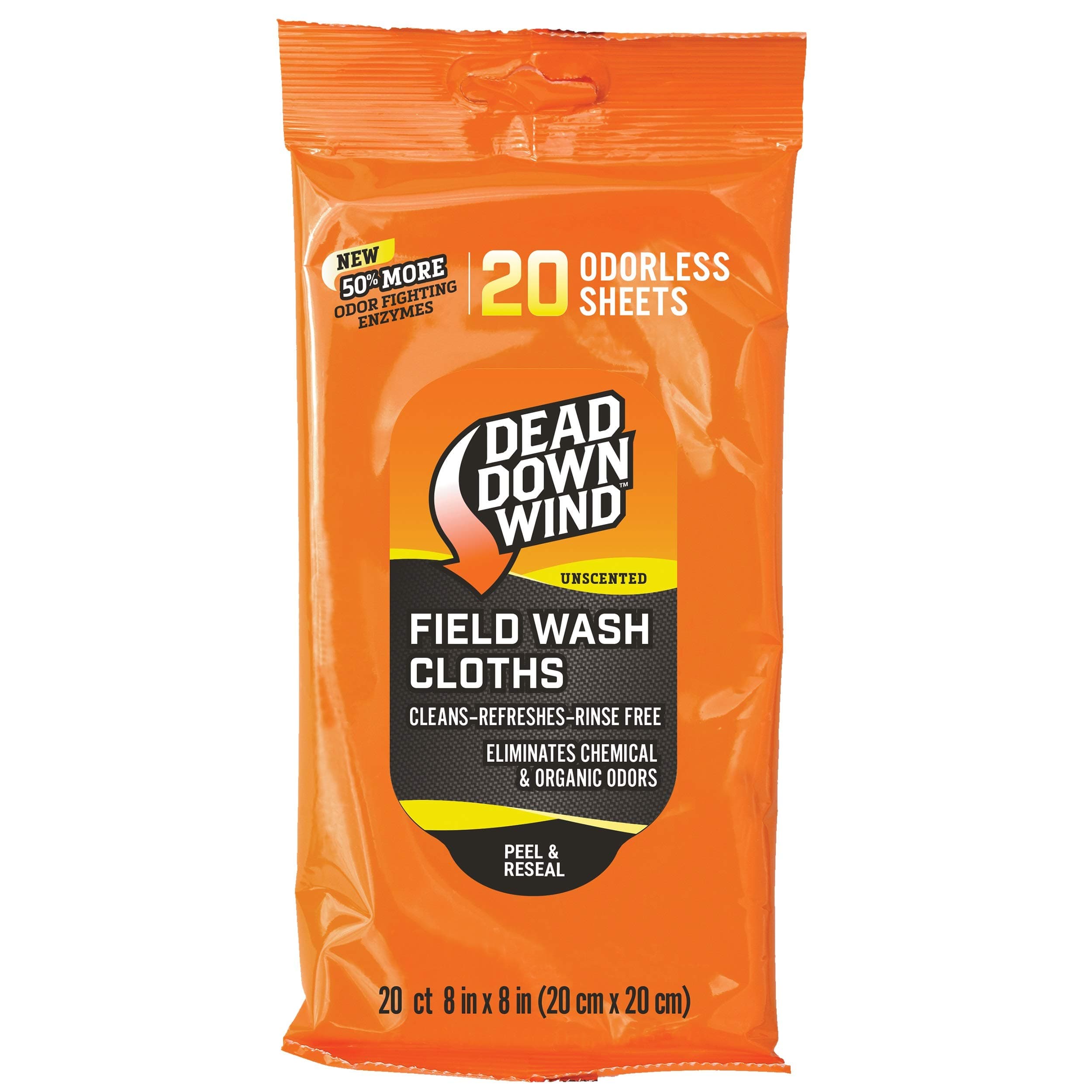 Field Wash Clothes (20 Count), orange (1352)