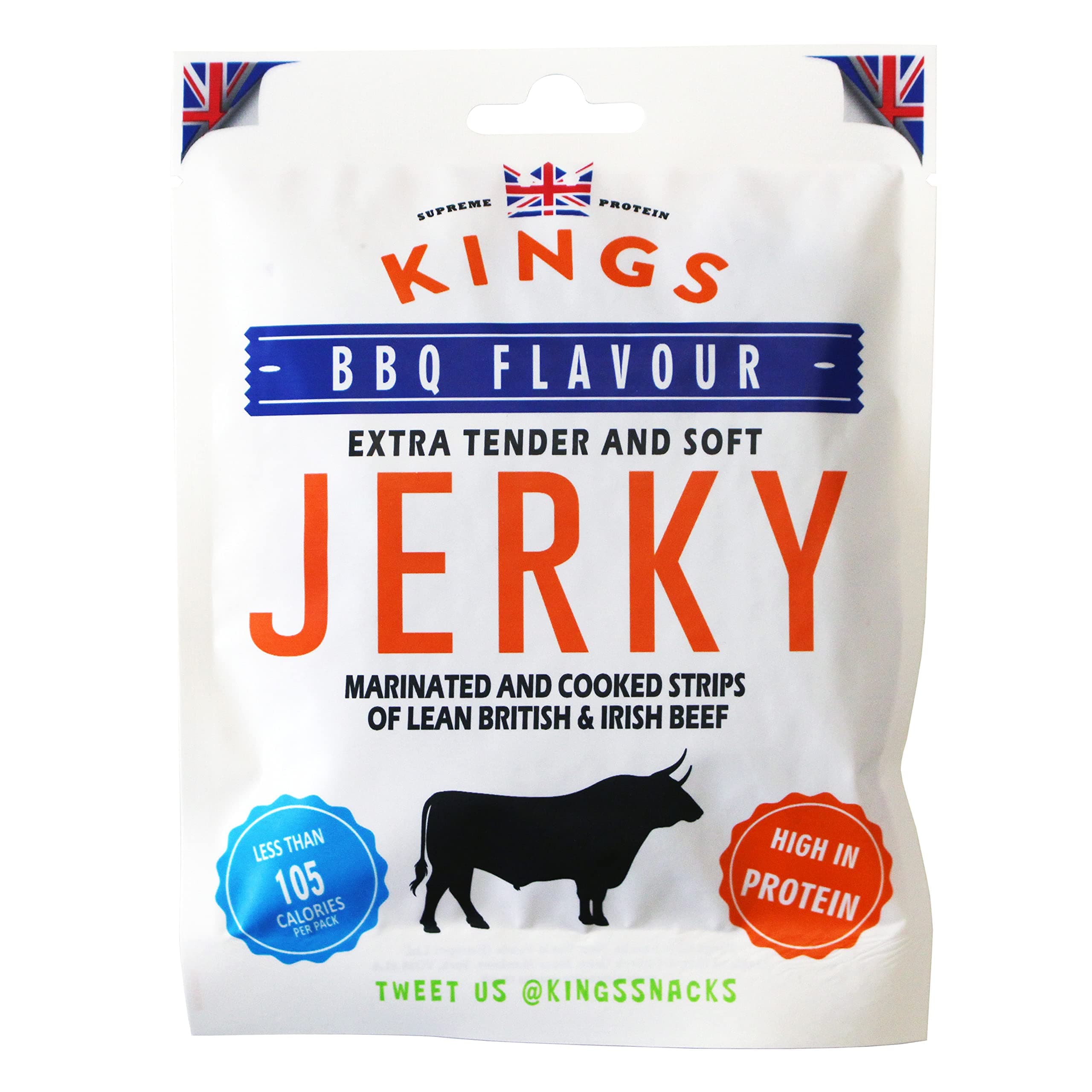Kings Elite Snacks Kings Beef Jerky BBQ, 35 g
