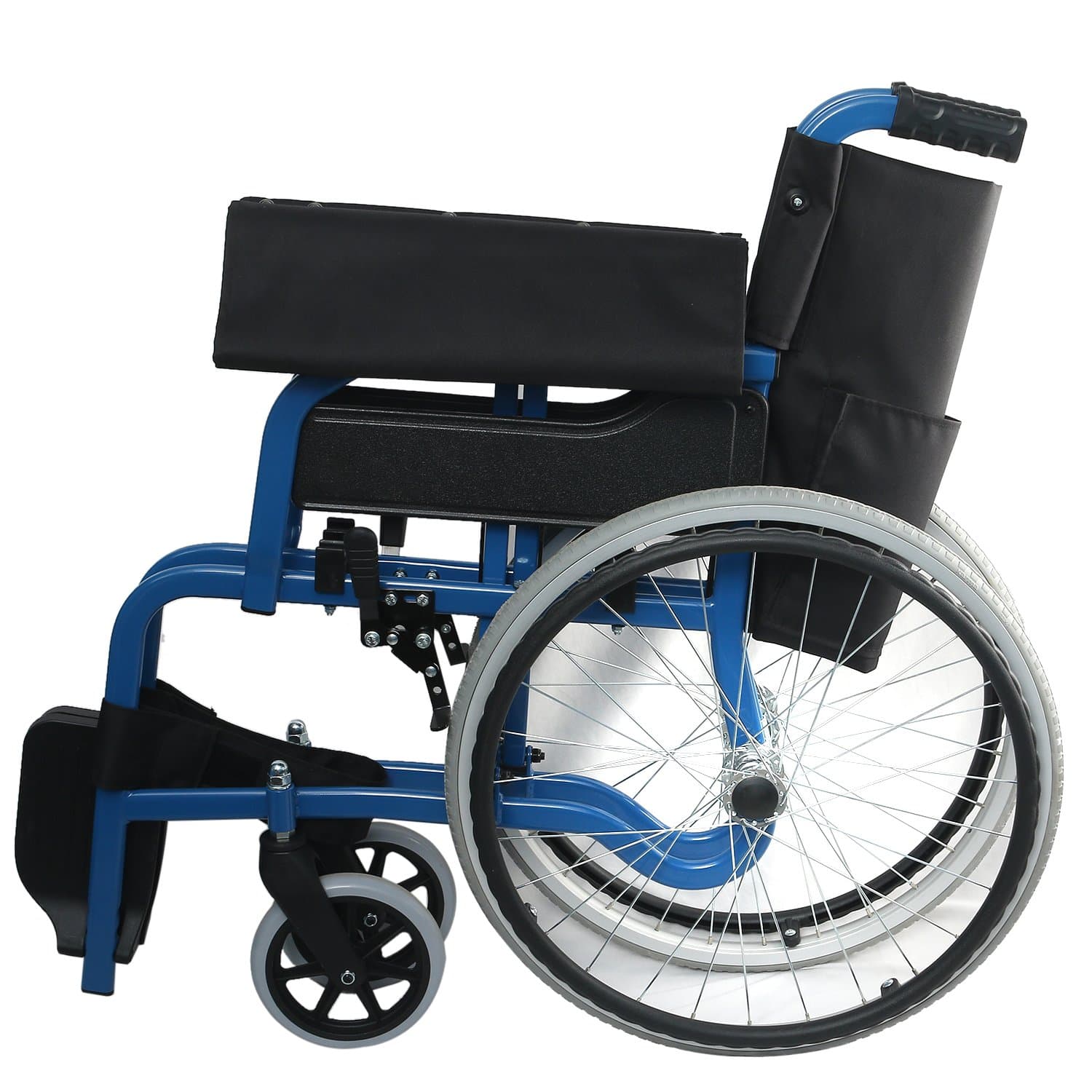 KHL Simple Light Weight Frame Wheelchair (Dark Blue)