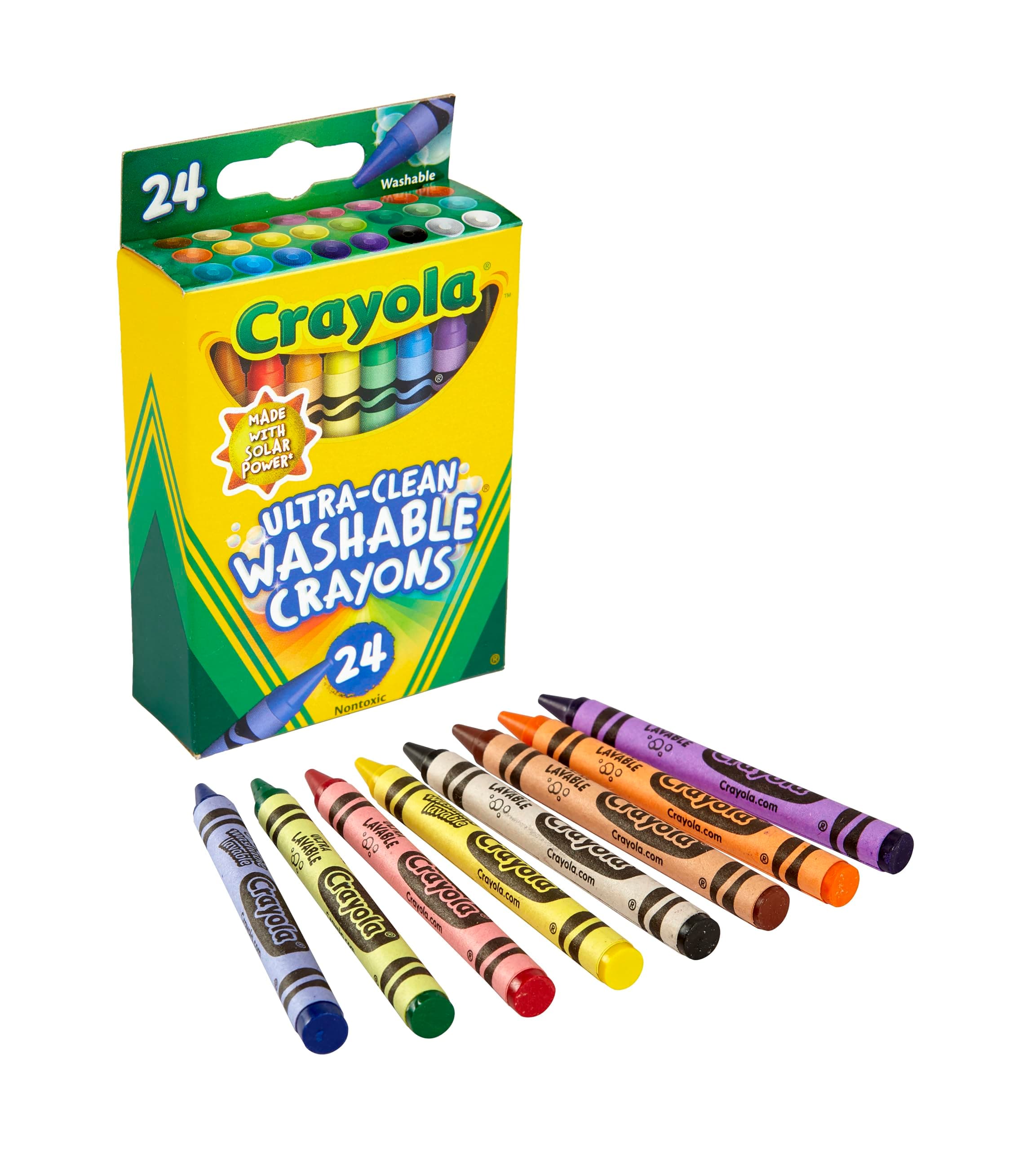 Washable Crayons, Multi Color